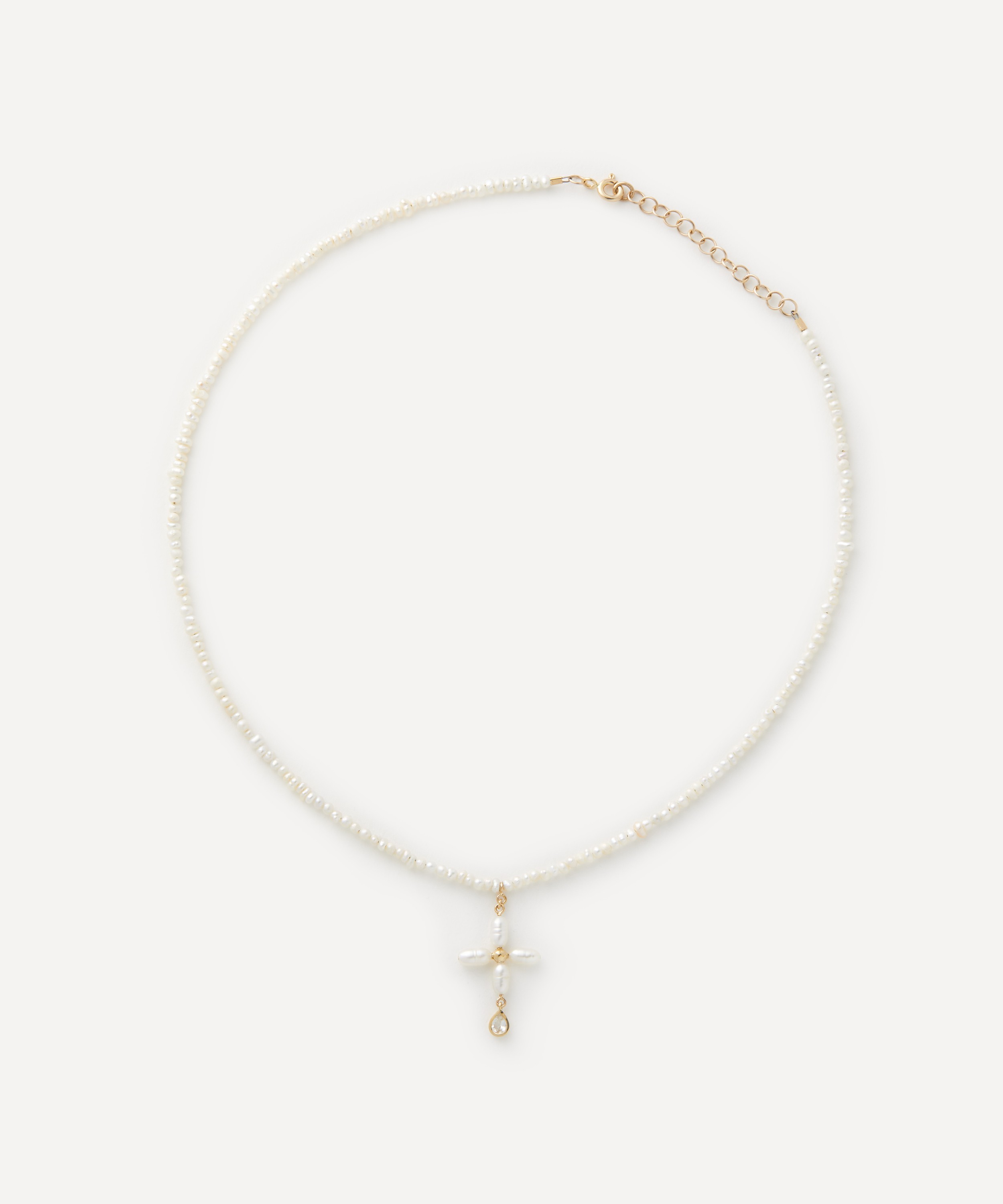 Pascale Monvoisin - 9ct Gold Palerme N°2 Pearl Choker Necklace