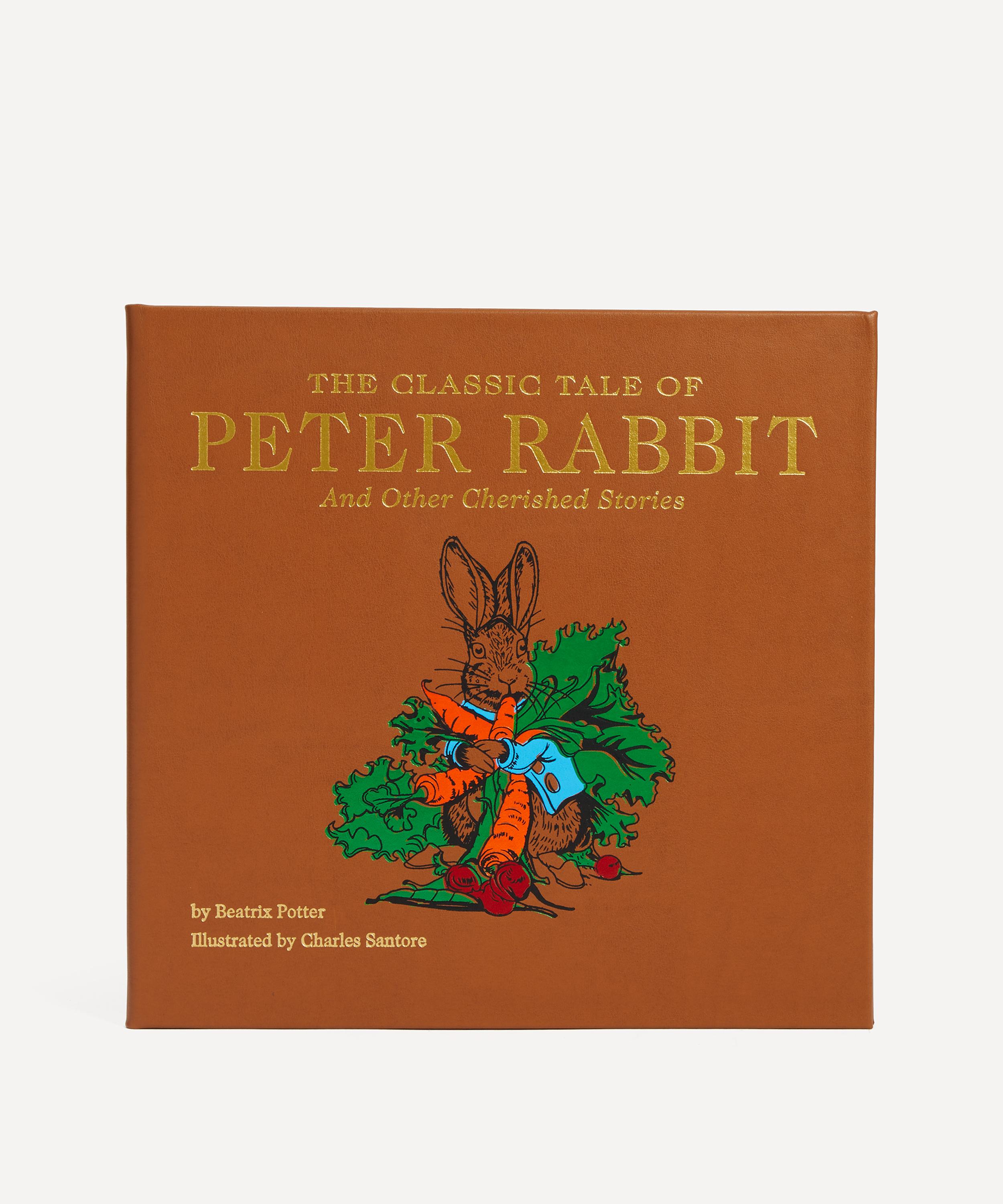 Graphic Image - The Classic Tale of Peter Rabbit Leather Bound Book image number 0