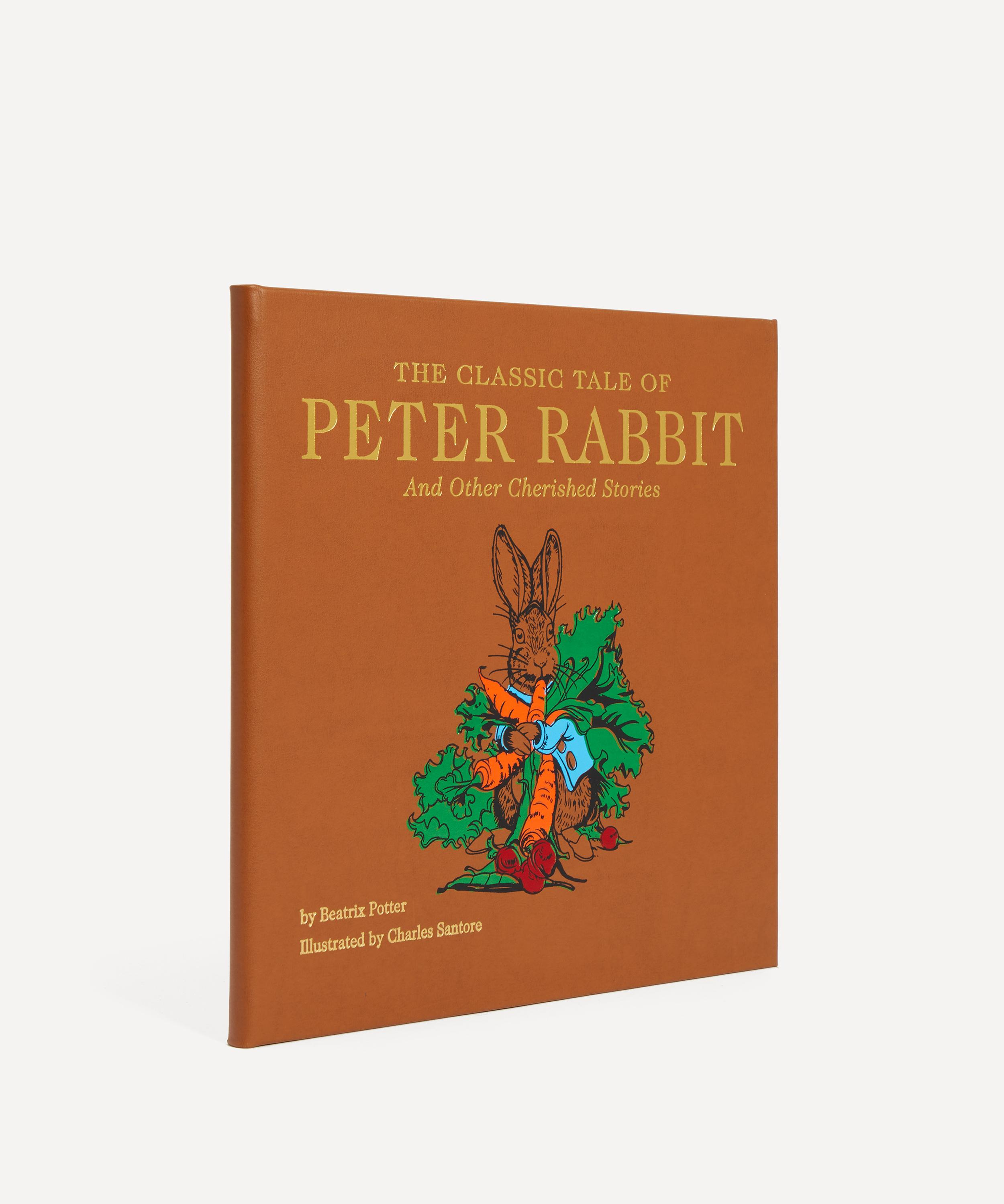 Graphic Image - The Classic Tale of Peter Rabbit Leather Bound Book image number 1