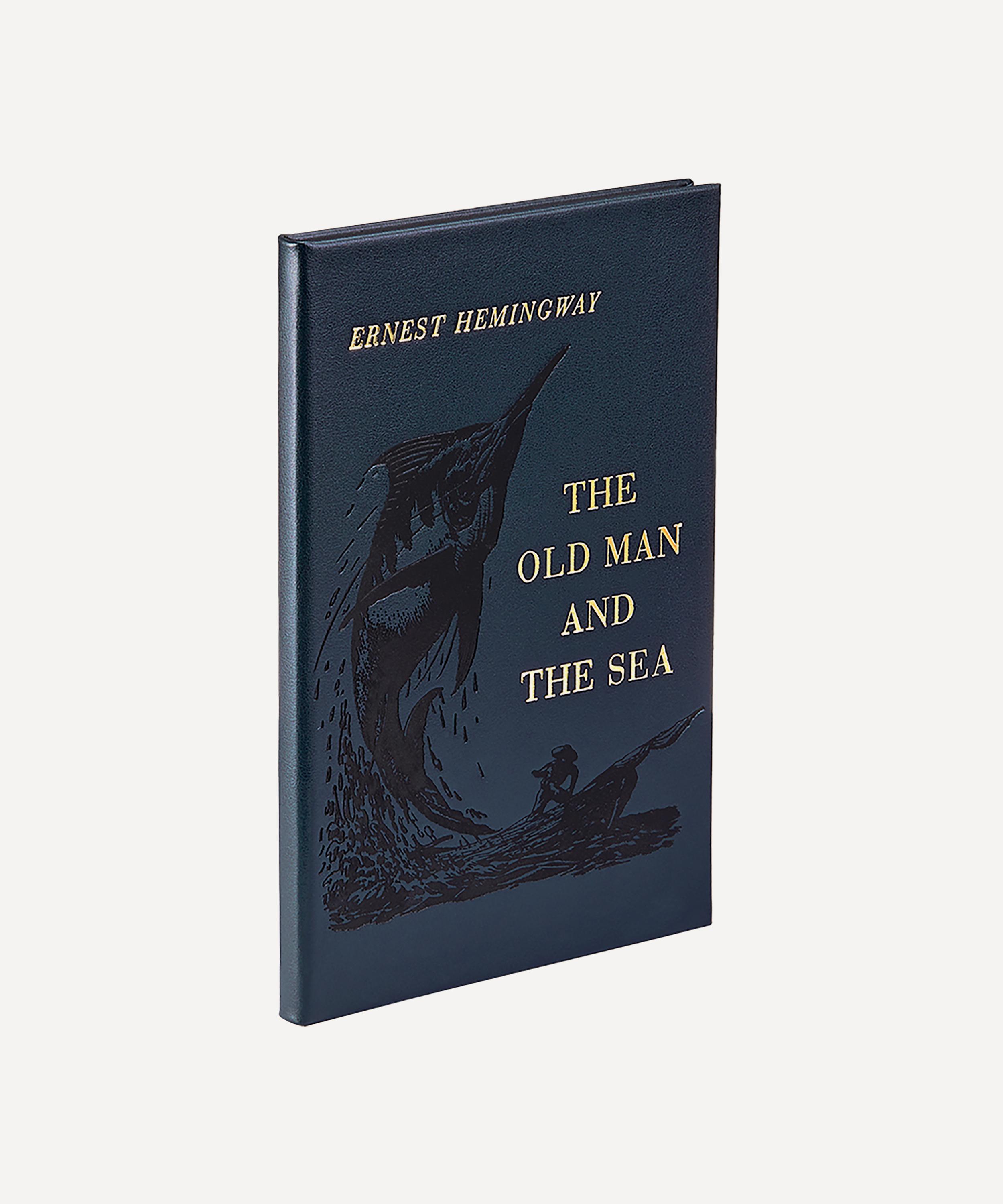 Graphic Image - The Old Man and The Sea Leather Bound Book image number 1
