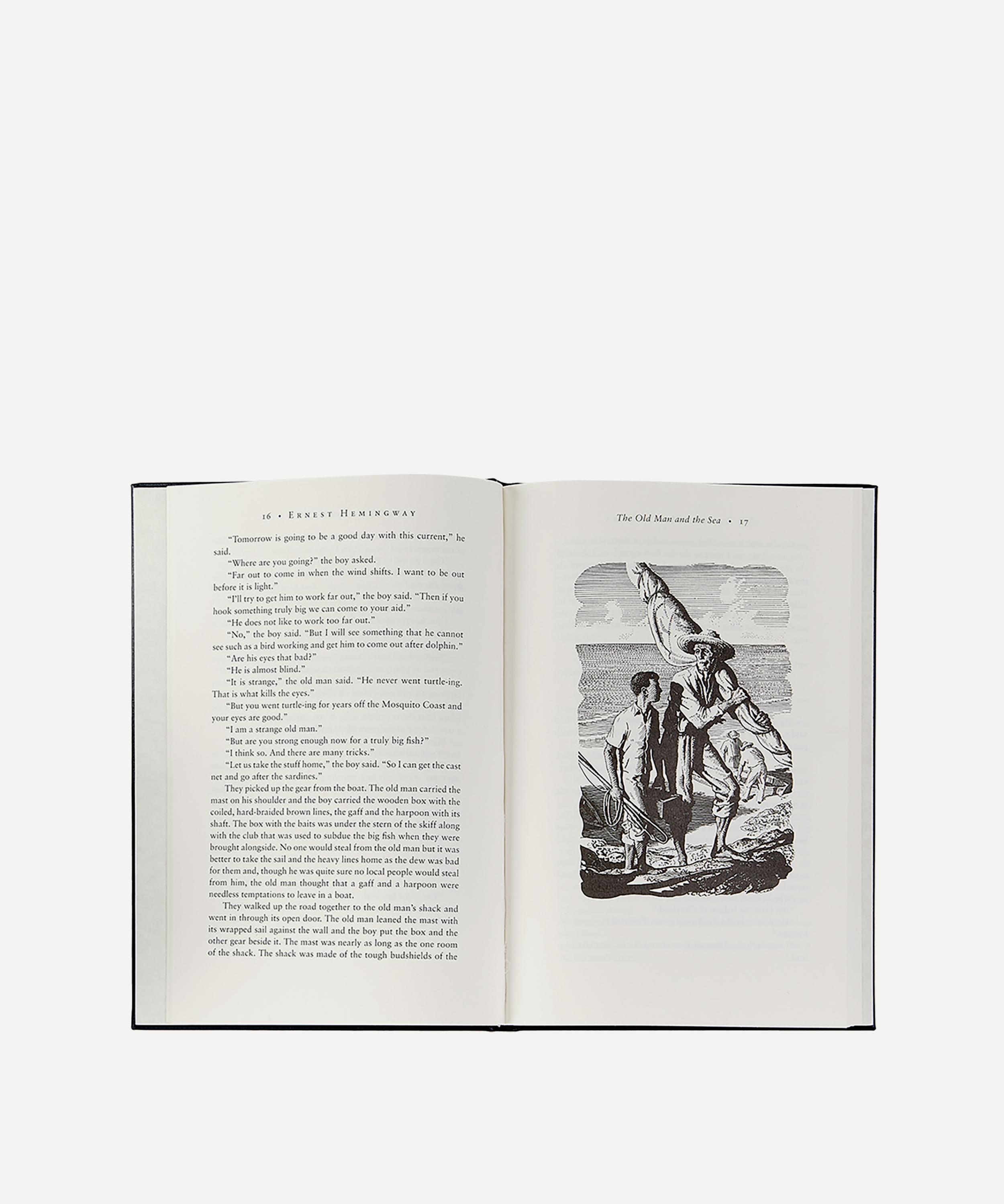 Graphic Image - The Old Man and The Sea Leather Bound Book image number 3