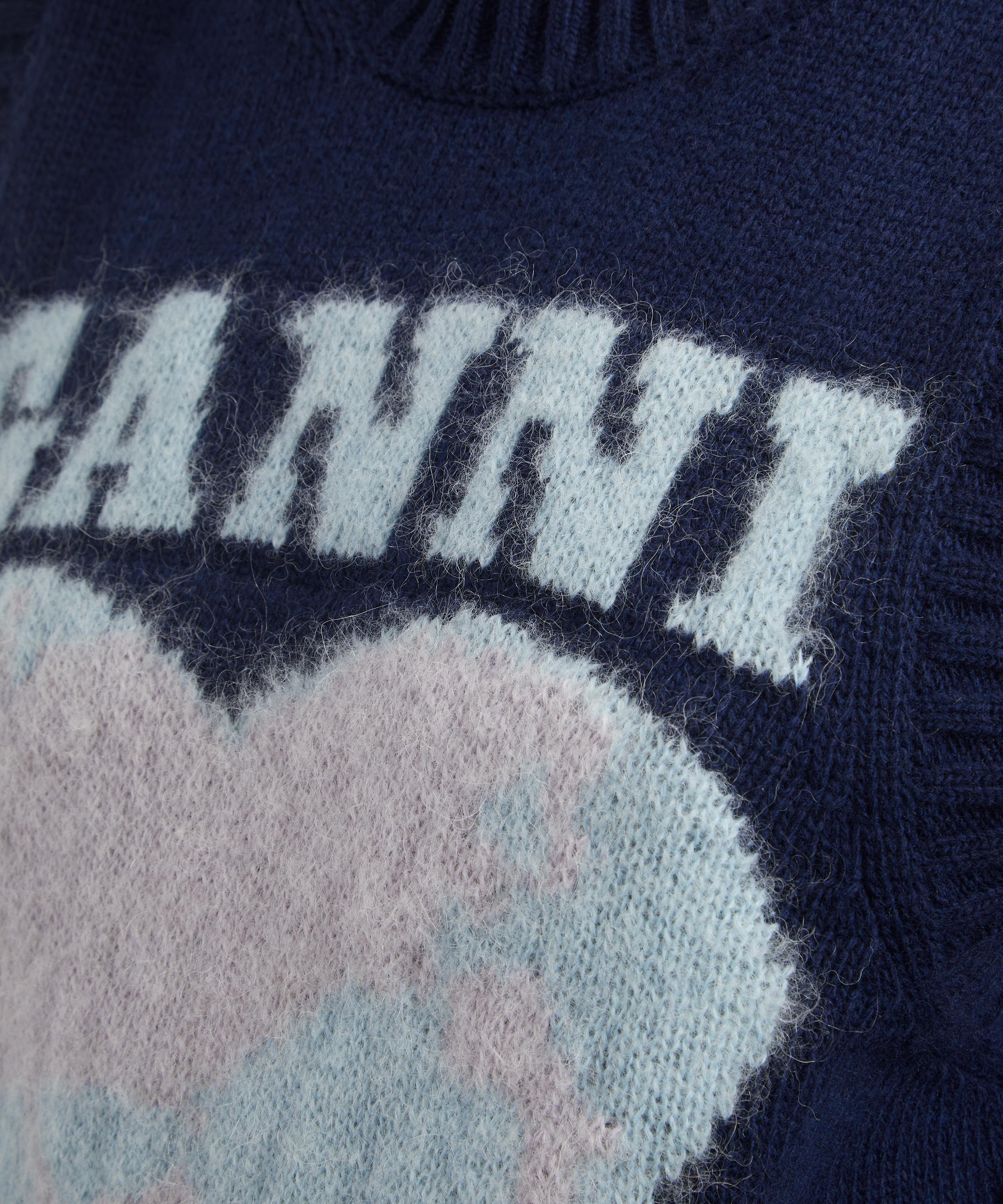 Ganni - Graphic Heart Logo Wool Tank Top image number 4