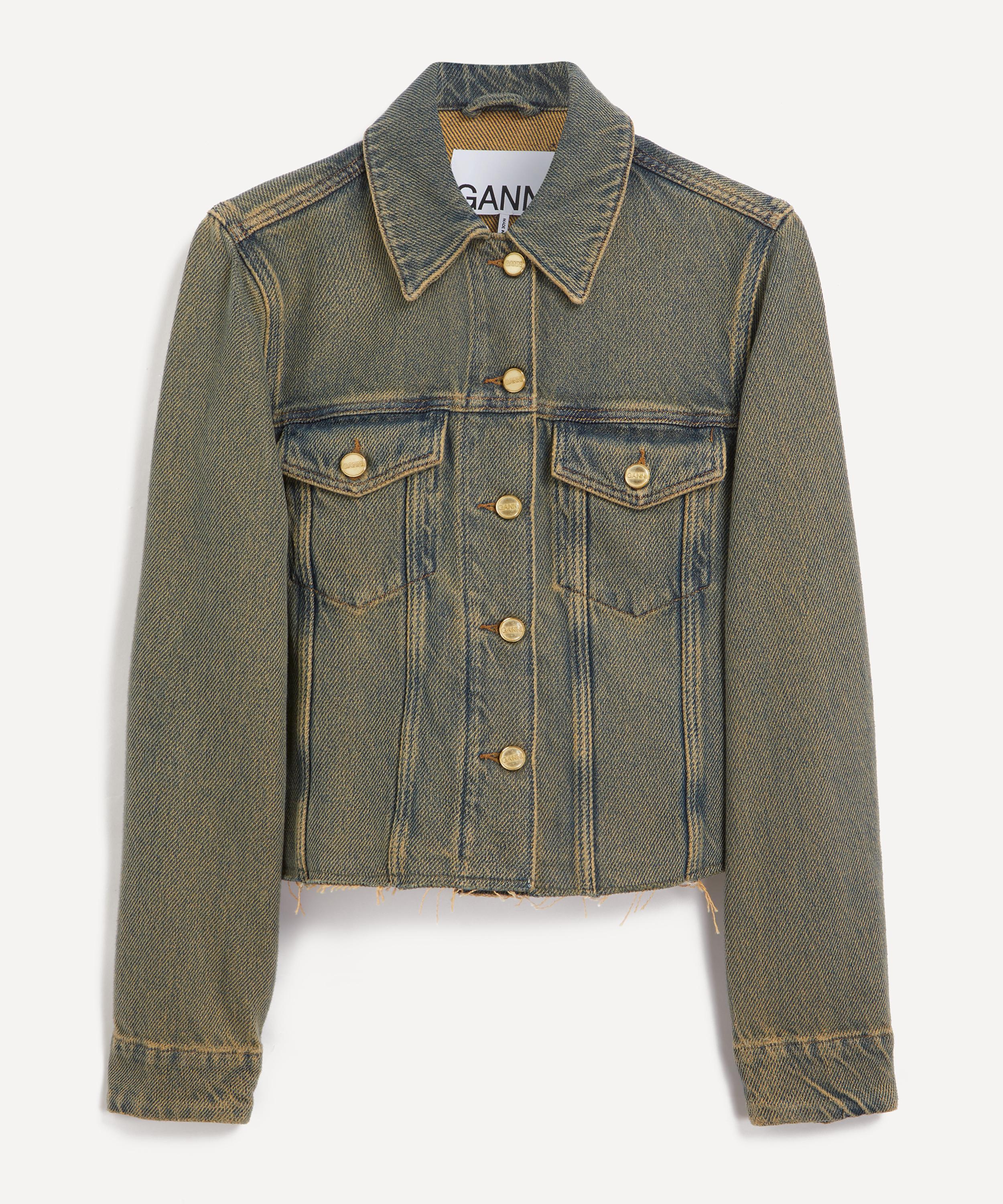 Ganni - Overdyed Heavy Denim Jacket image number 0