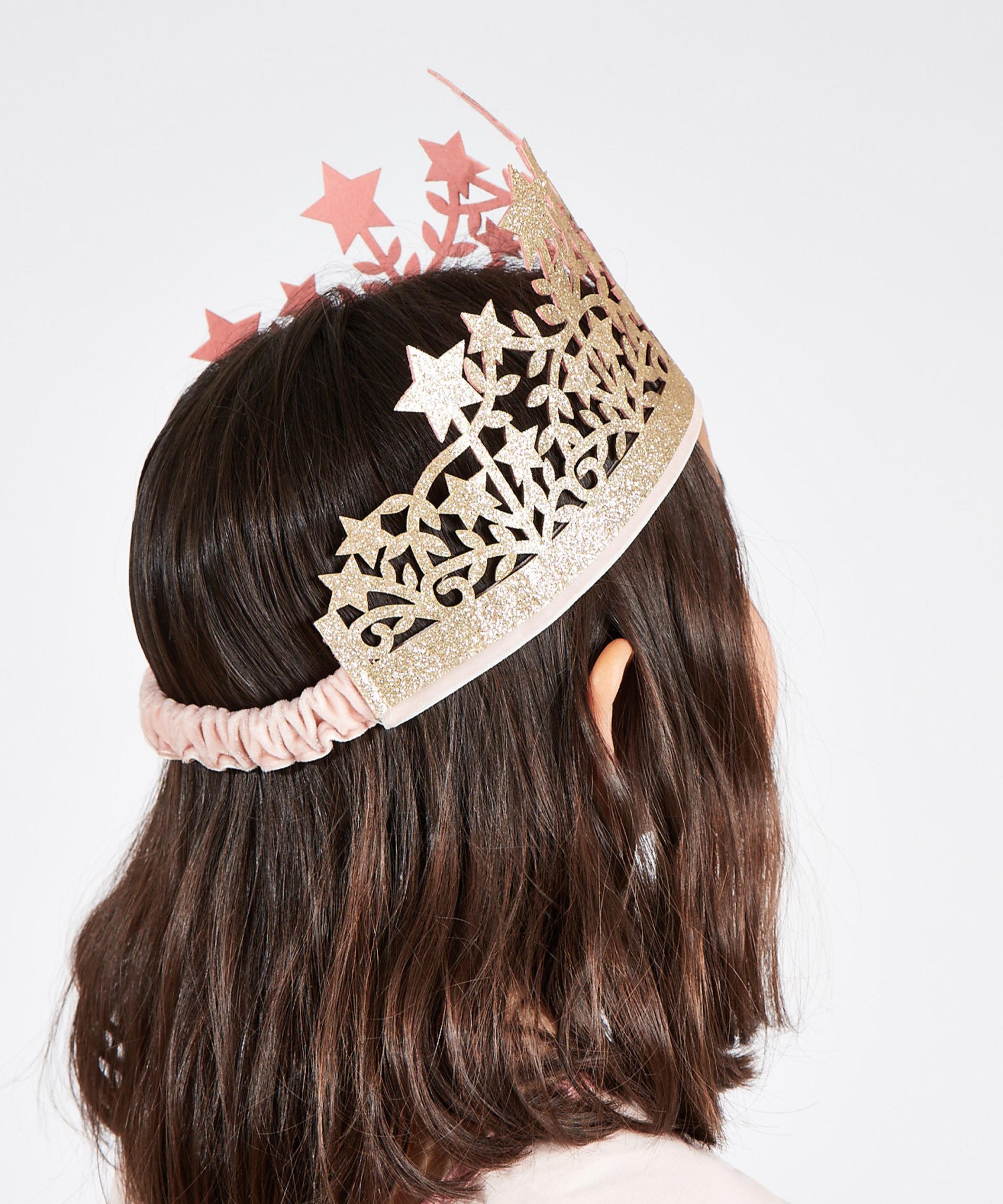 Christmas - Glitter Fabric Star Crown image number 3