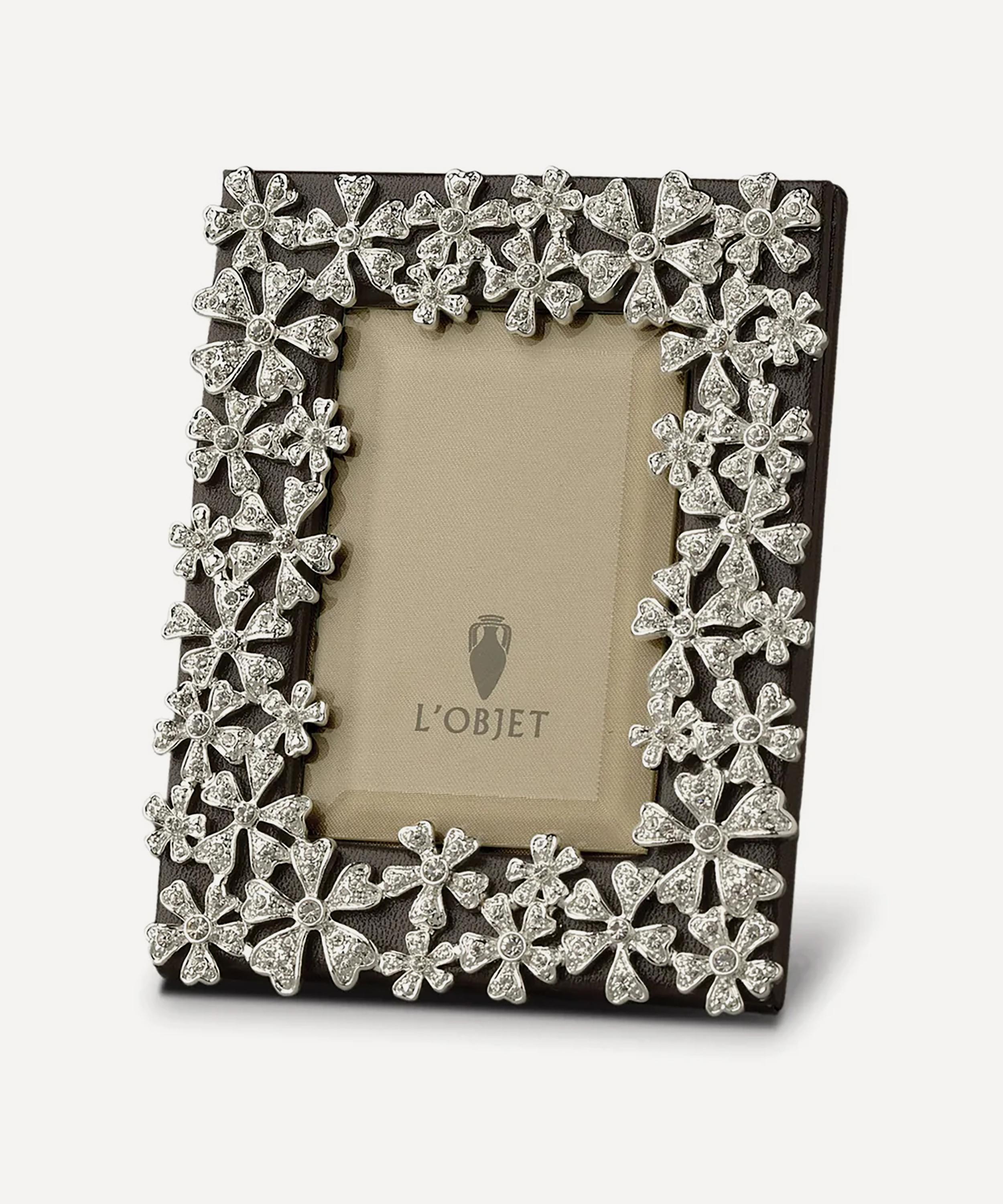 L'Objet - Platinum Garland 2x3 Photo Frame image number 0