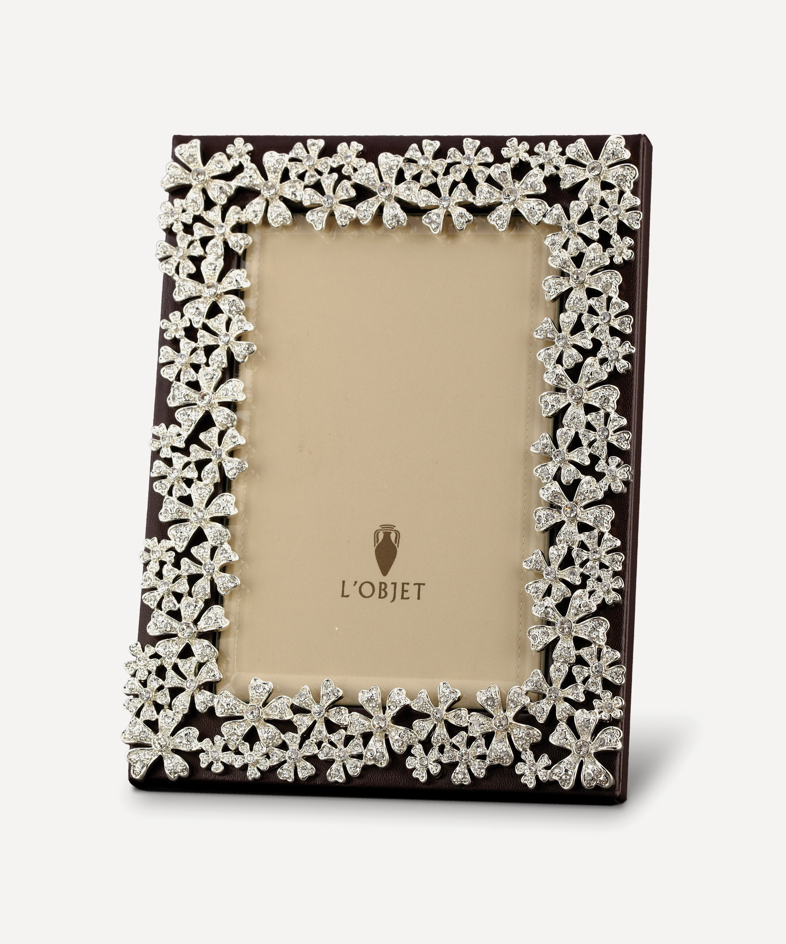 L'Objet - Platinum Garland 5x7 Photo Frame image number 0