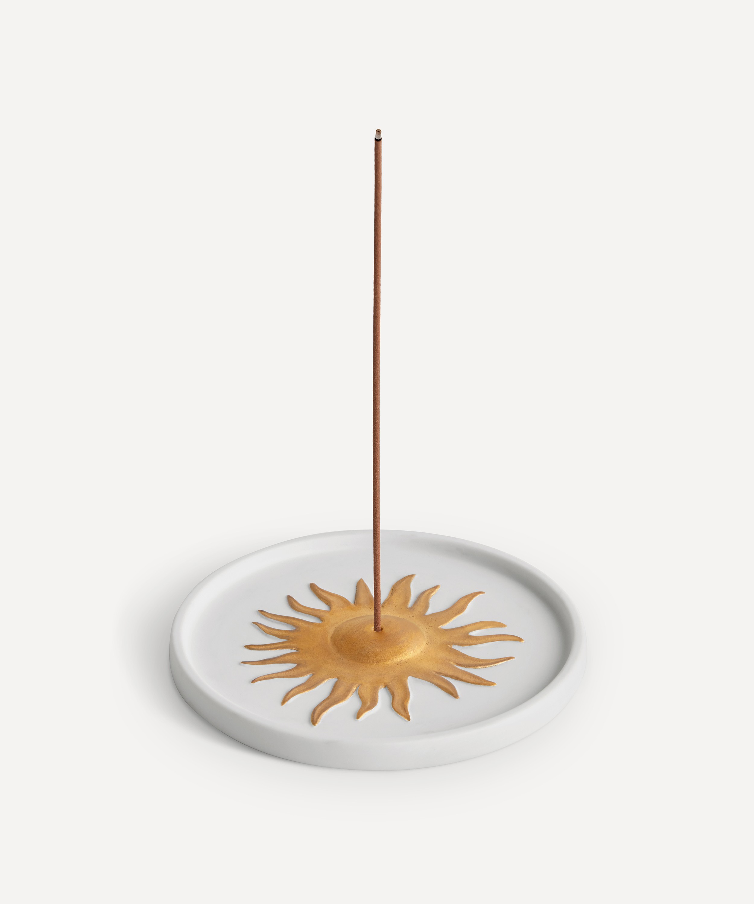 L'Objet - Soleil Verti-Vert Incense Holder image number 0