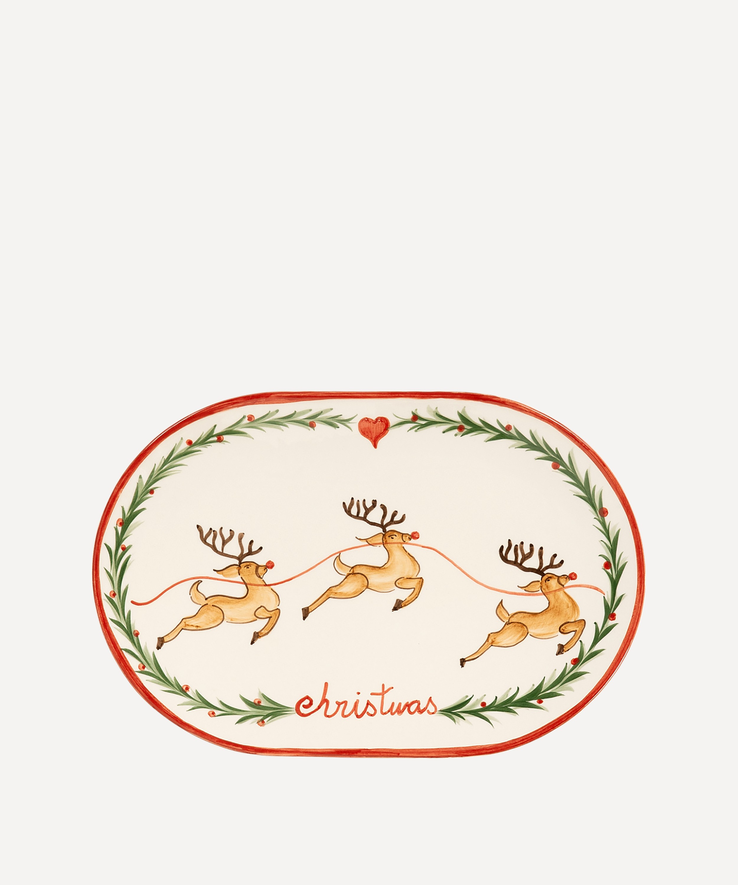 Anna + Nina - Rudolph Serving Platter image number 0