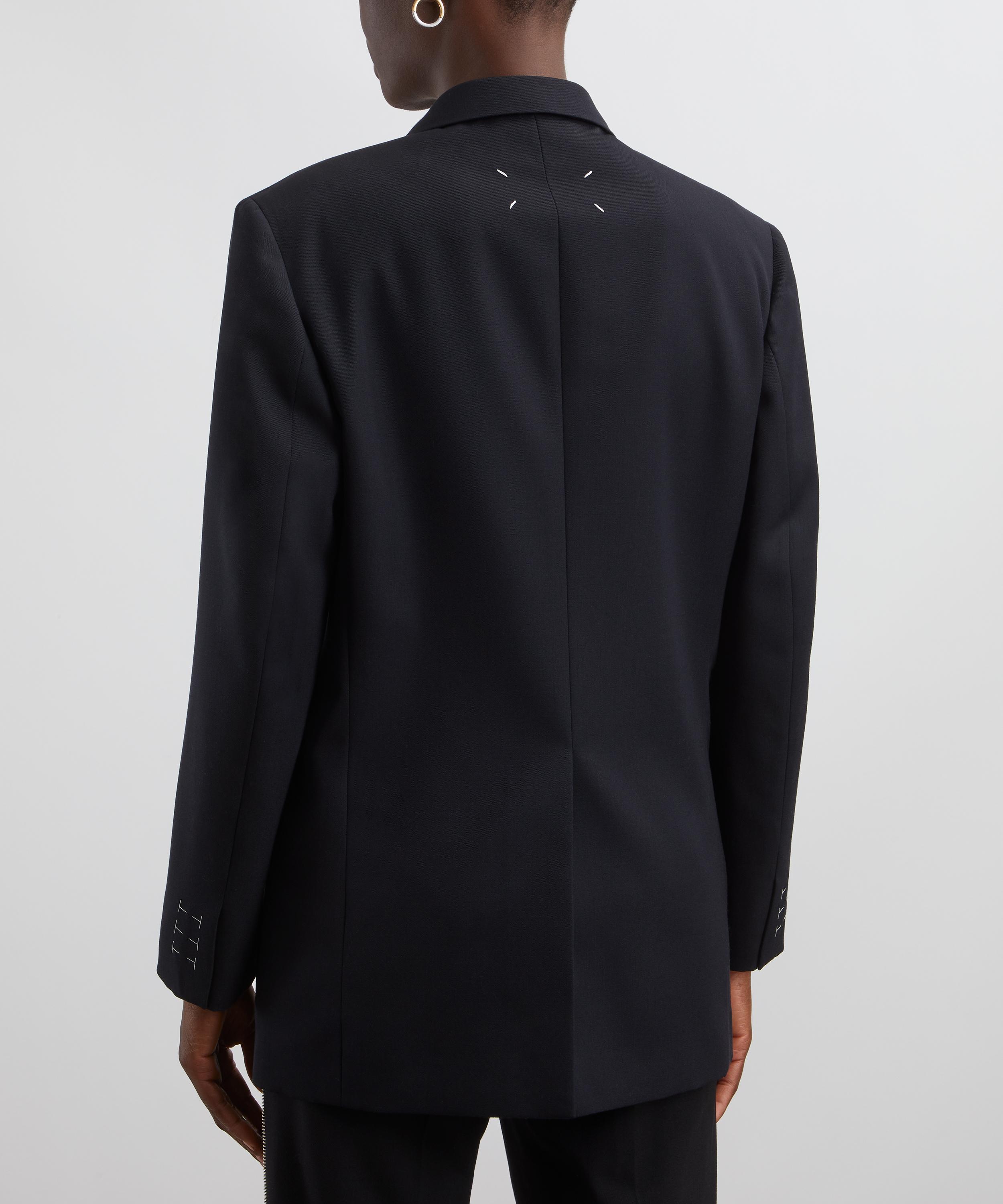 Maison Margiela - Single-Breasted Wool Blazer  image number 3