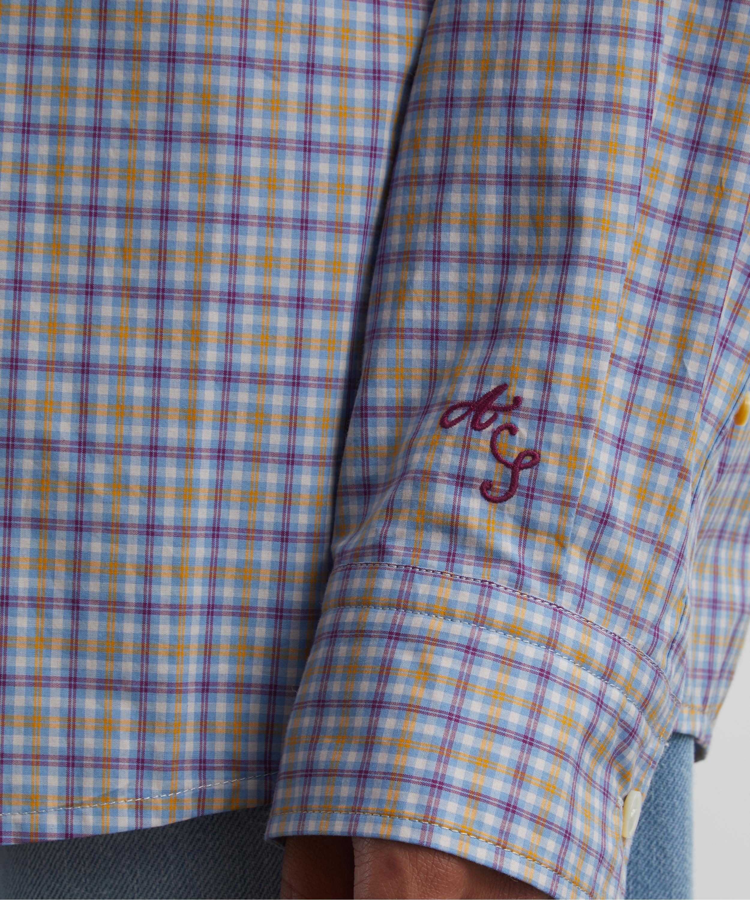 Acne Studios - Button-Up Check Shirt image number 4