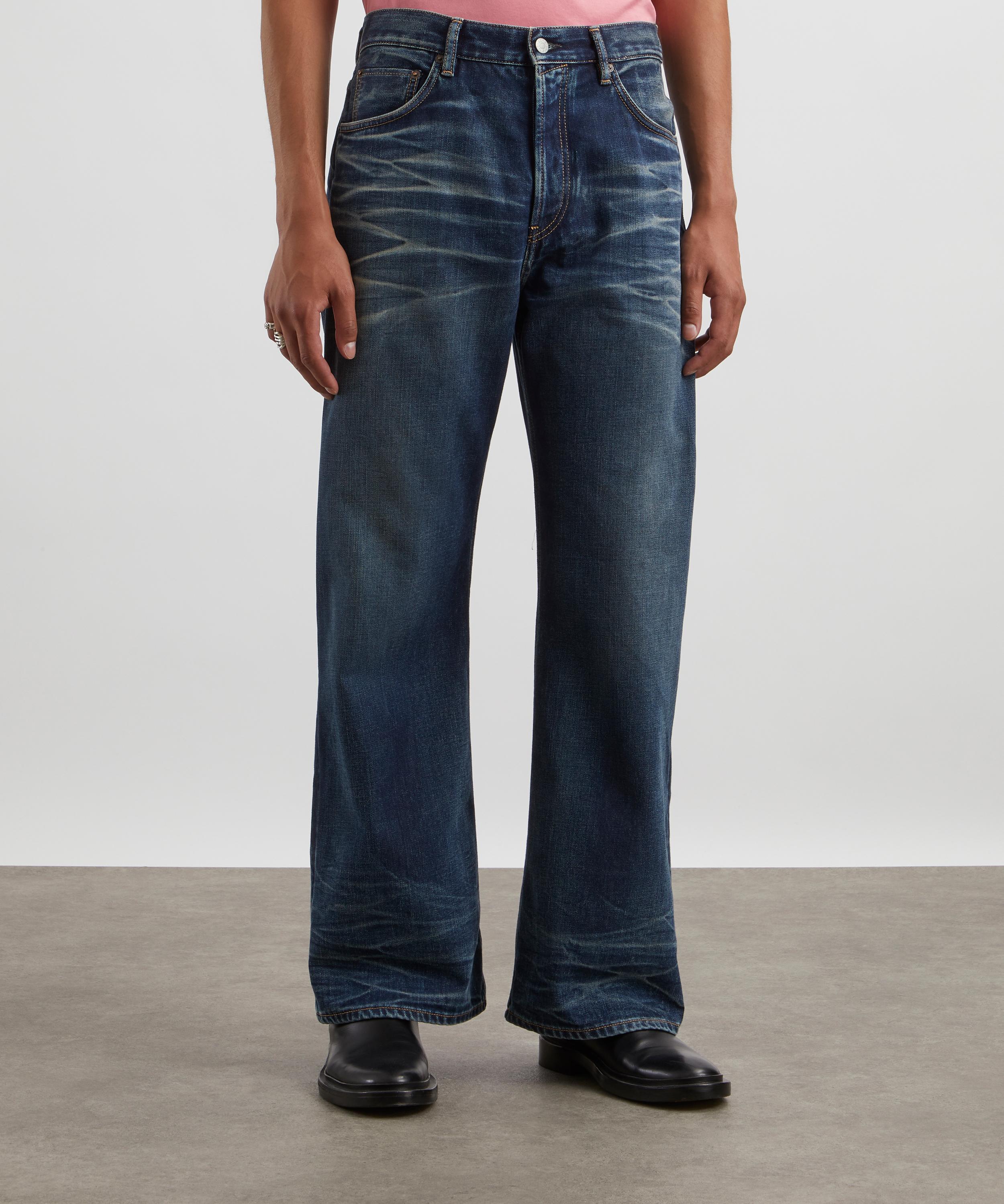 Acne Studios - Mid Blue Loose Fit 2021M Jeans image number 2