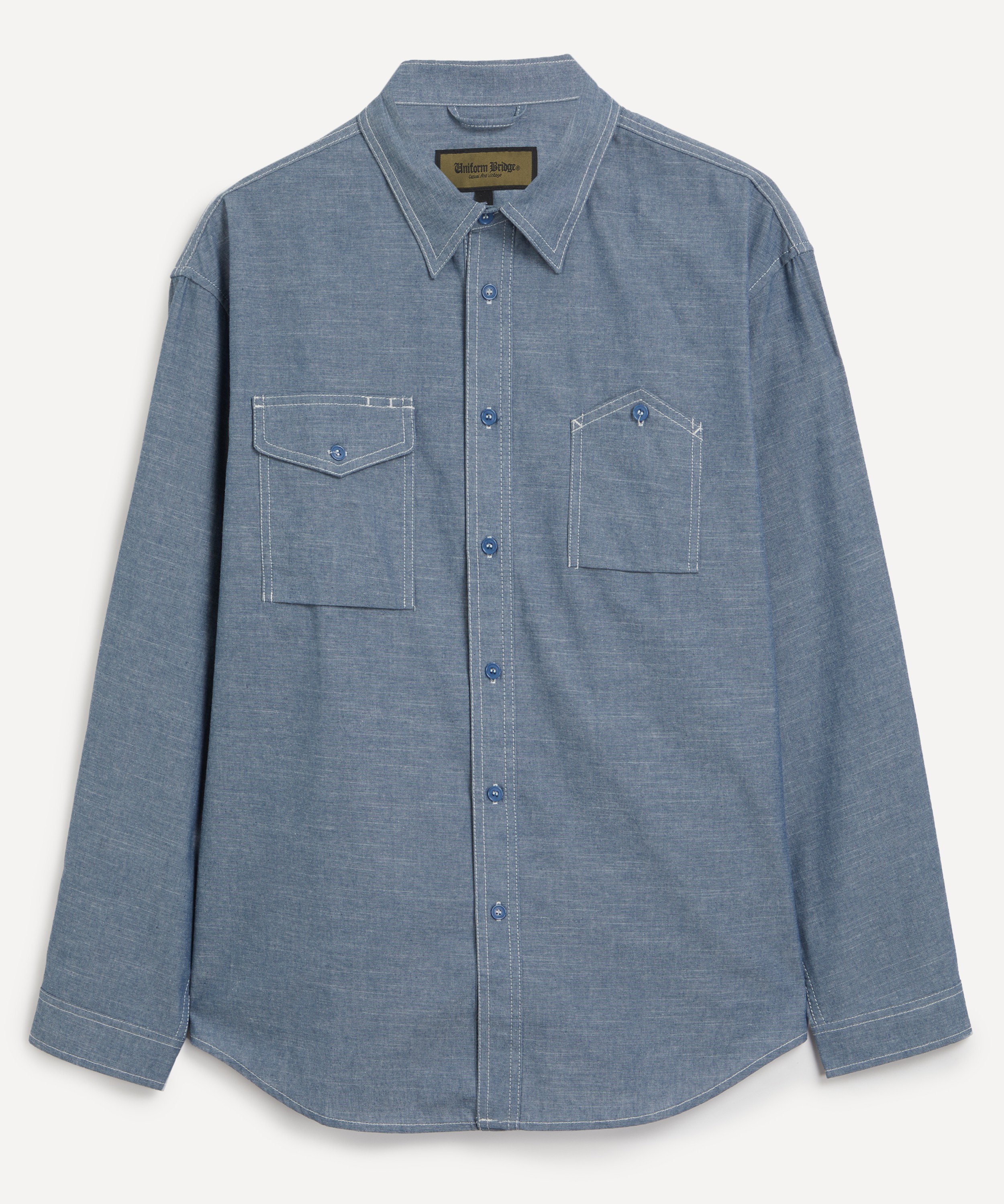 Uniform Bridge - Chambray Pocket Shirt image number 0