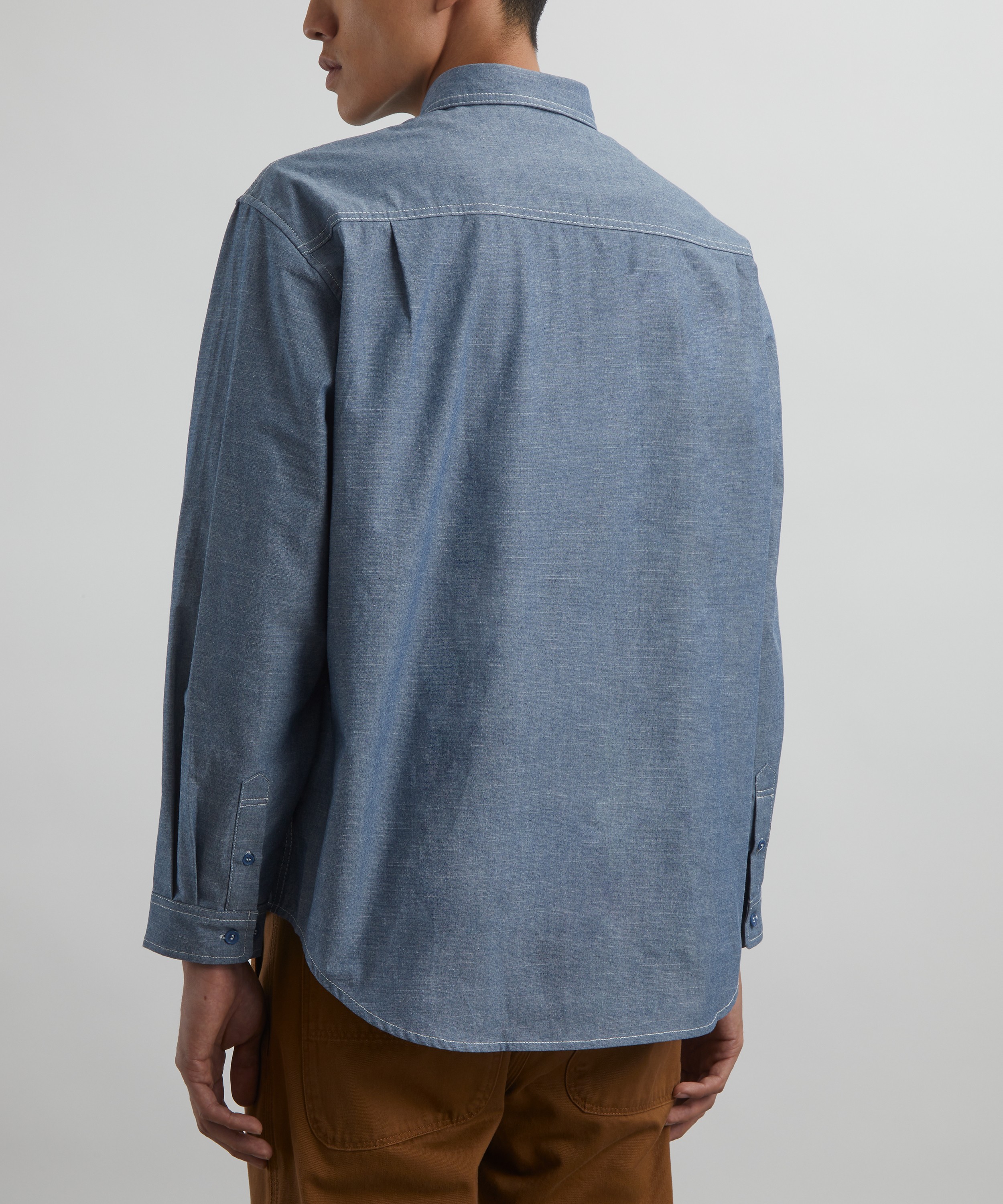 Uniform Bridge - Chambray Pocket Shirt image number 3