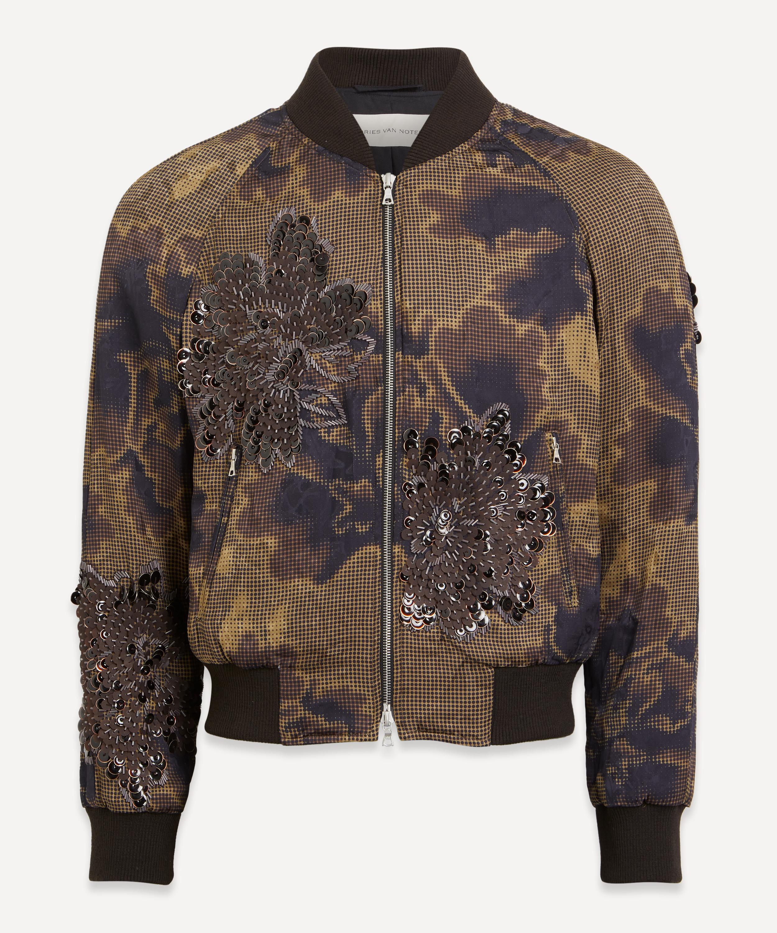 Dries Van Noten - Bead Embellished Bomber Jacket image number 0