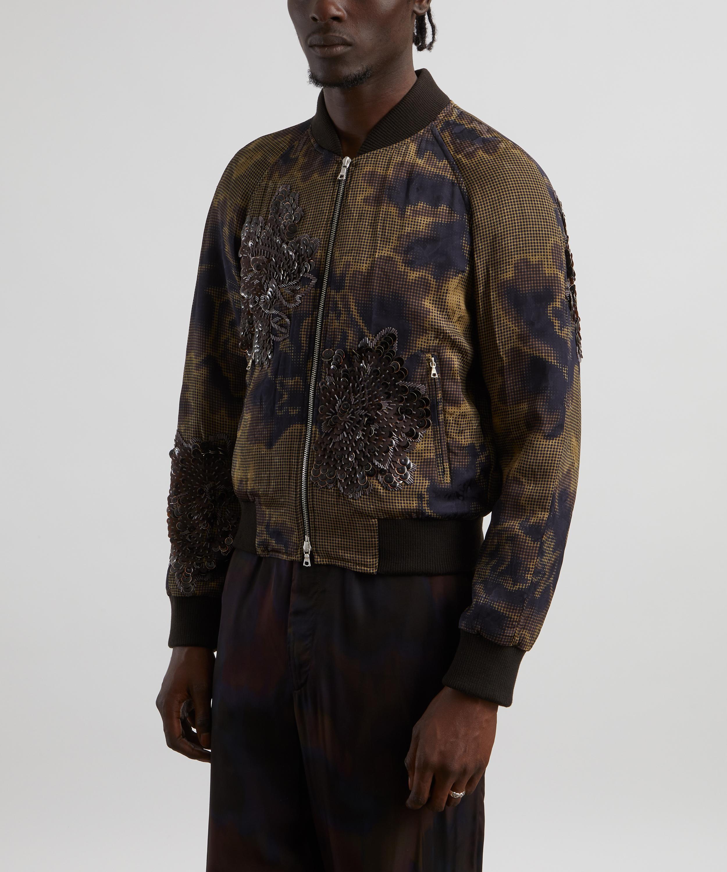 Dries Van Noten - Bead Embellished Bomber Jacket image number 2