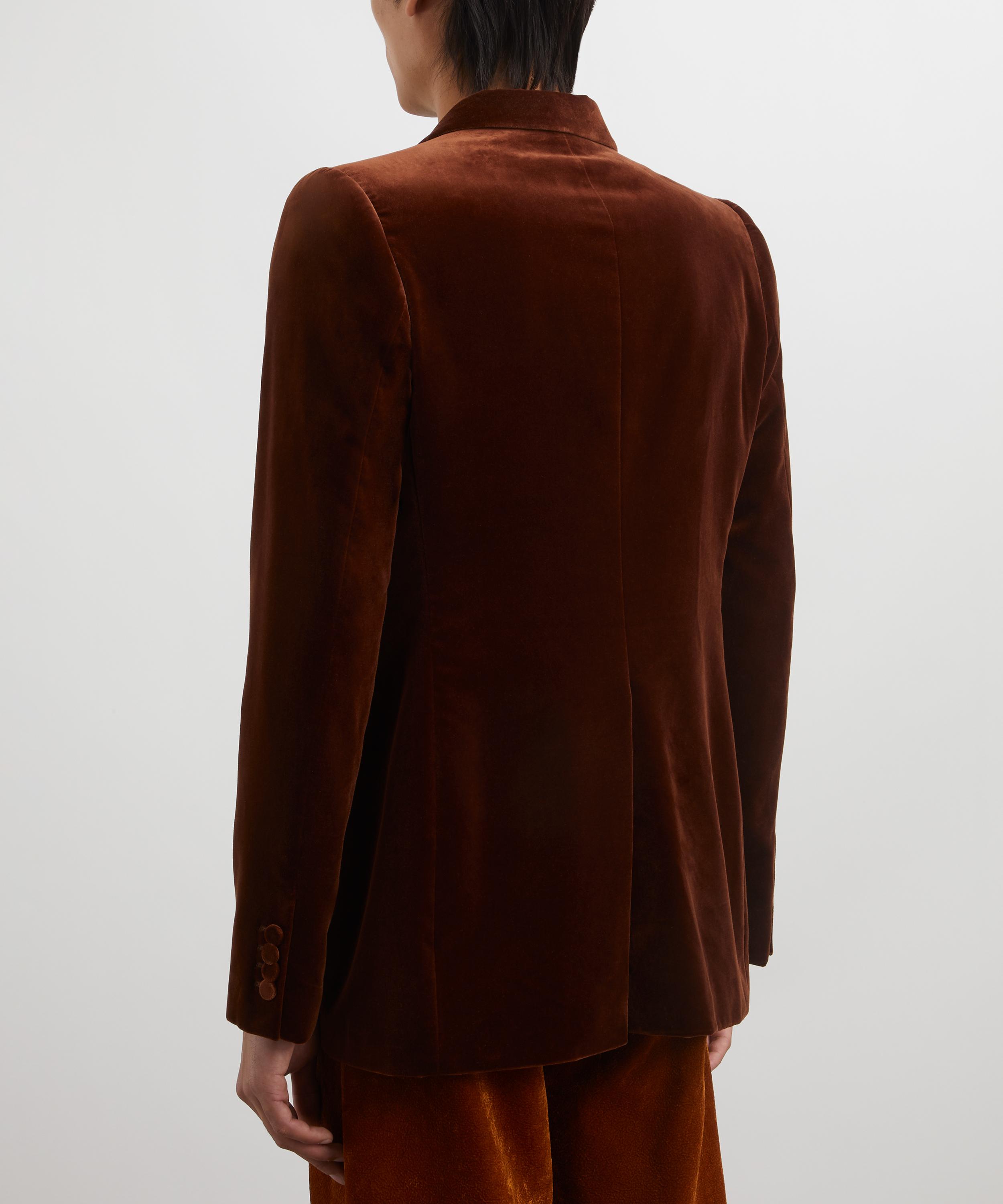 Dries Van Noten - Slim-Fit Velvet Tuxedo Jacket image number 3