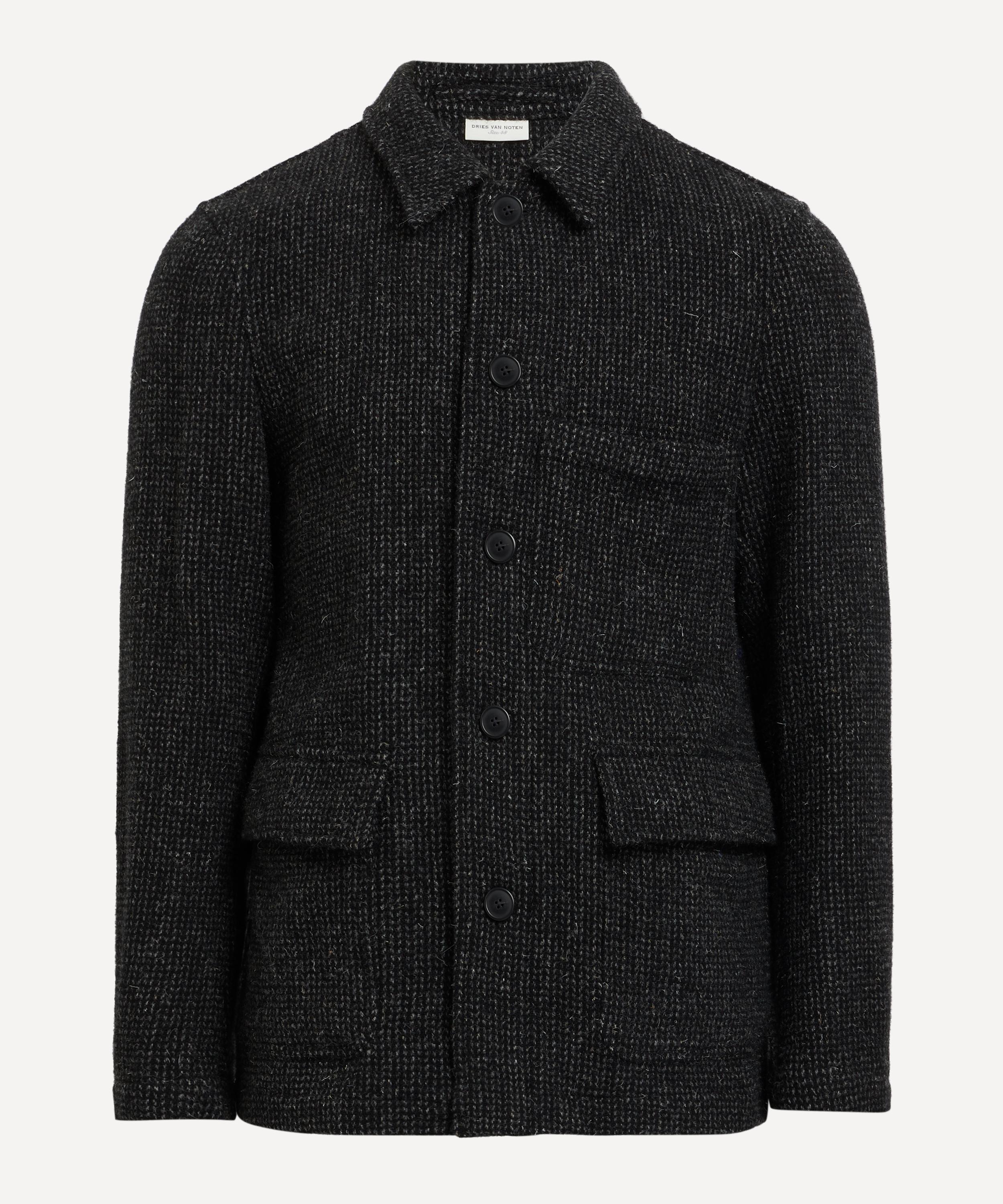 Dries Van Noten - Knitted Tweed Jacket image number 0