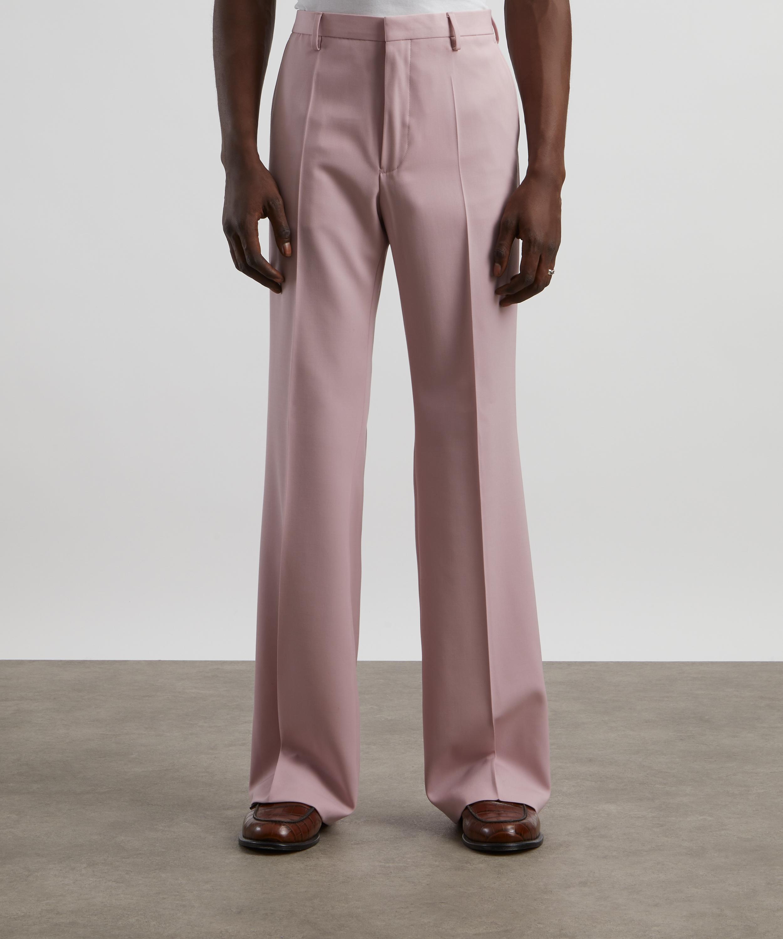 Dries Van Noten - Flared Wool Trousers image number 2