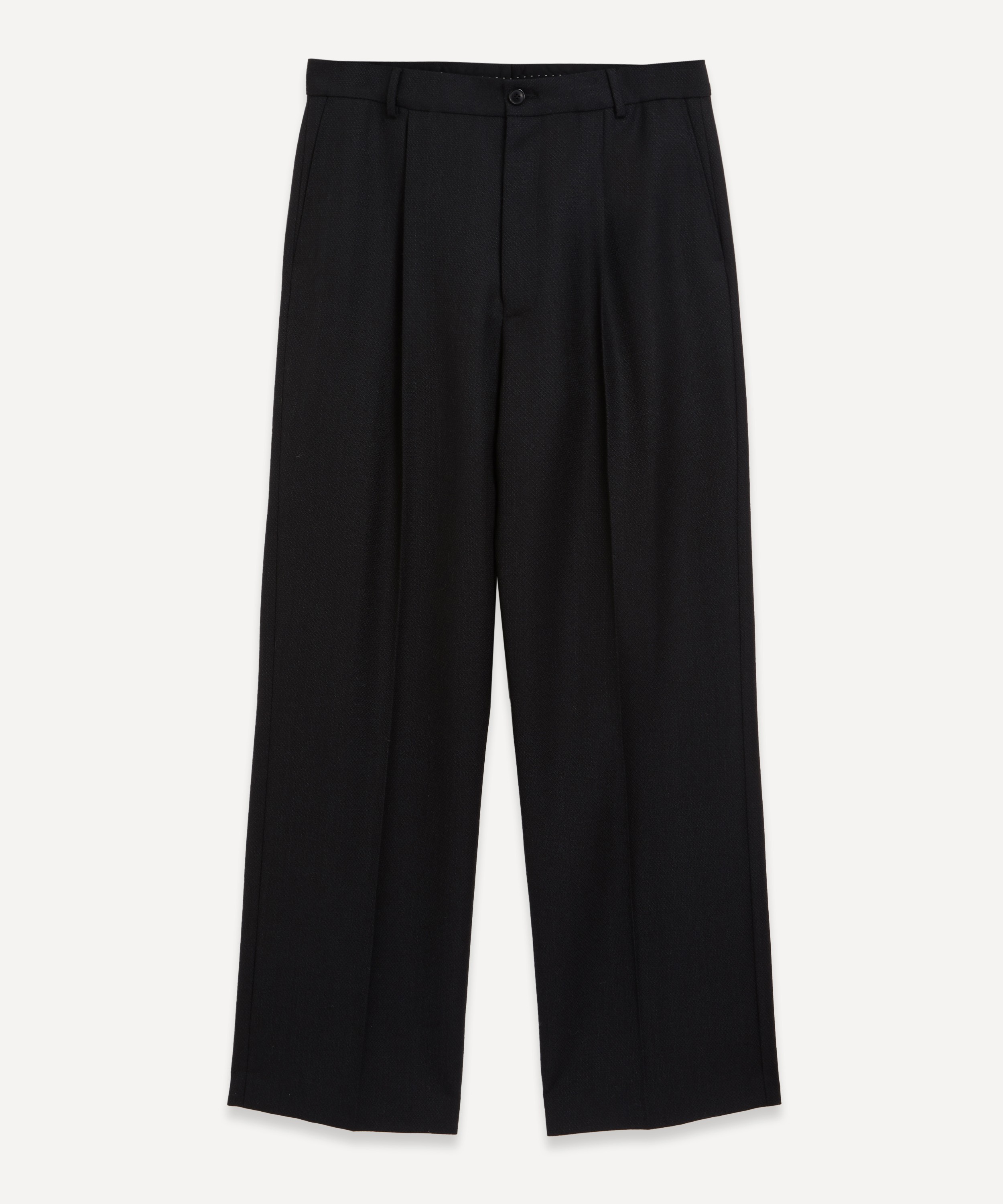 Dries Van Noten - Pleated Wool Trousers image number 0