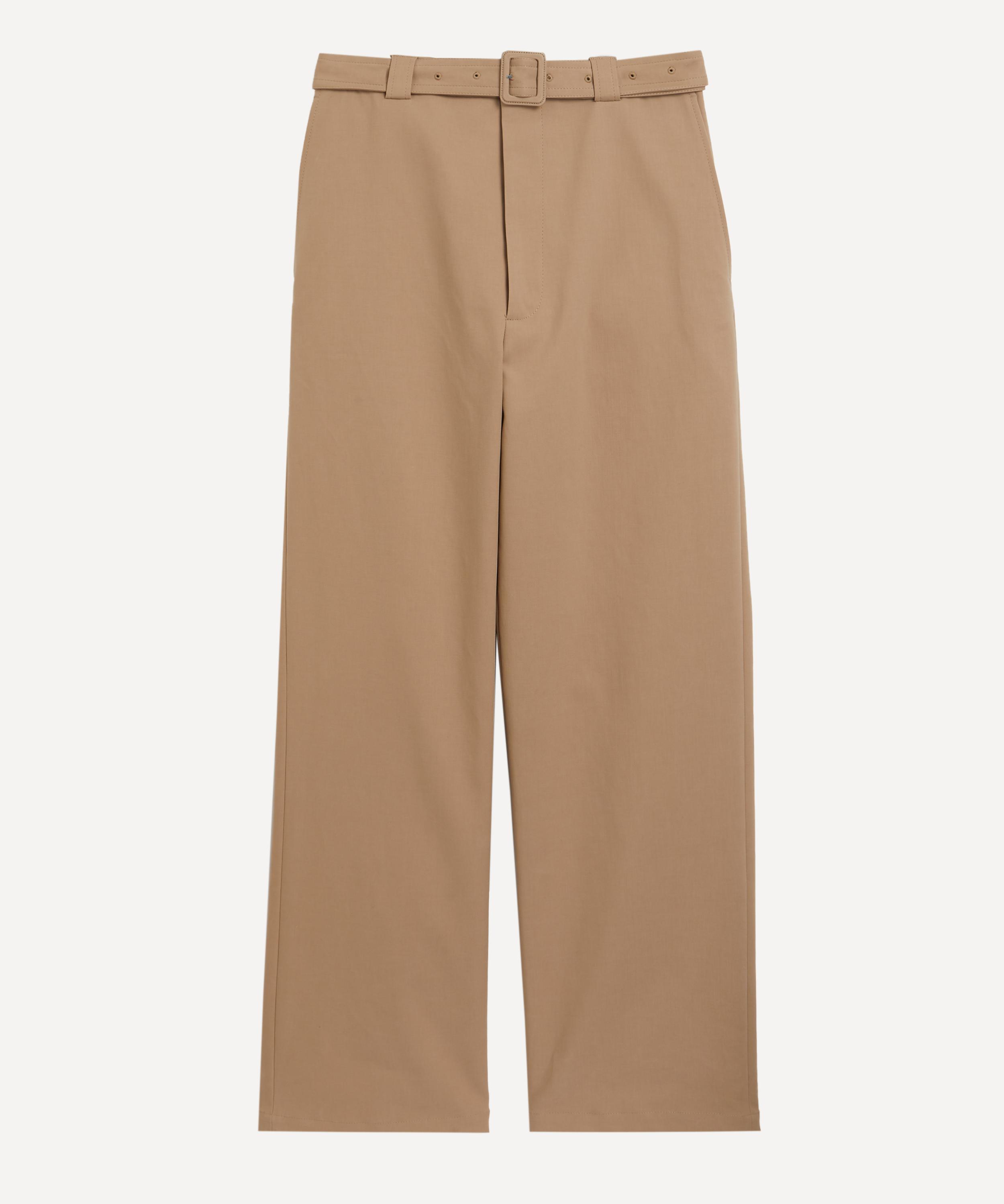 Dries Van Noten - Straight-Leg Belted Trousers image number 0