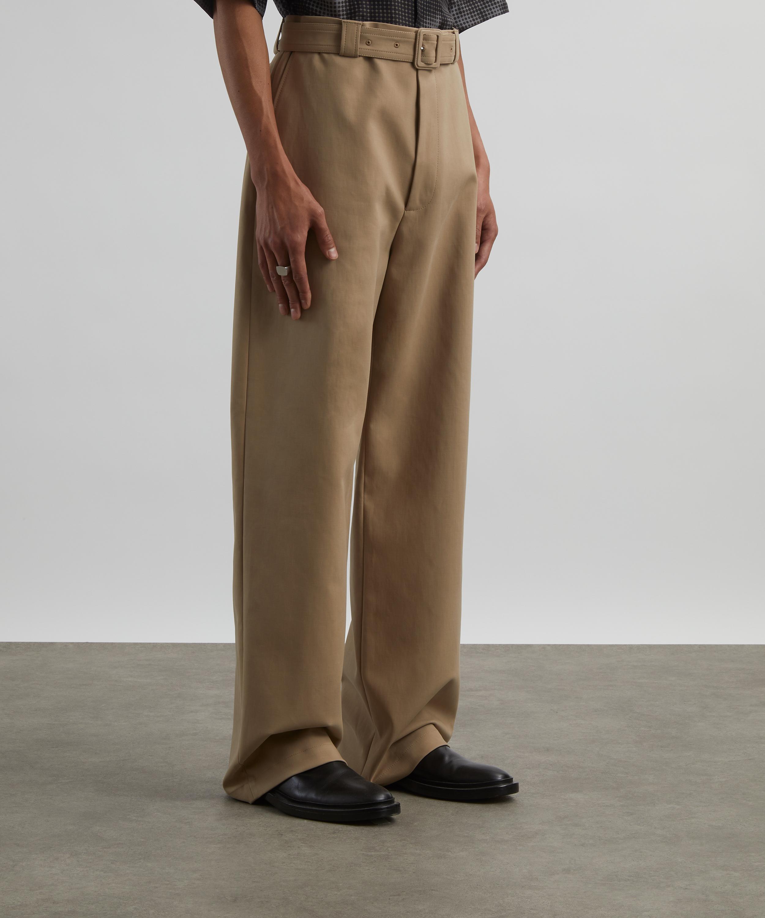 Dries Van Noten - Straight-Leg Belted Trousers image number 2