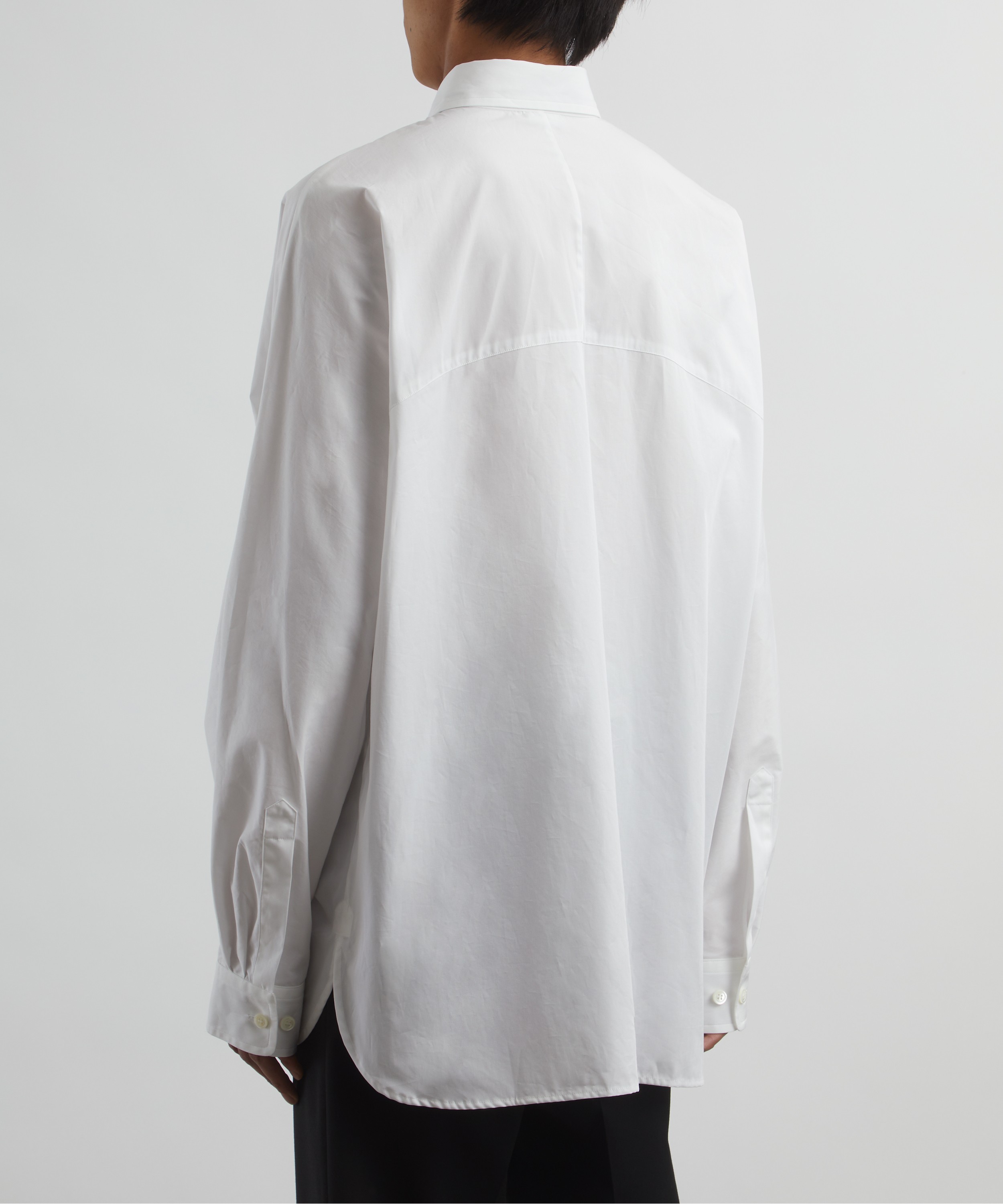 Dries Van Noten - Cotton Kimono Sleeve Shirt image number 3