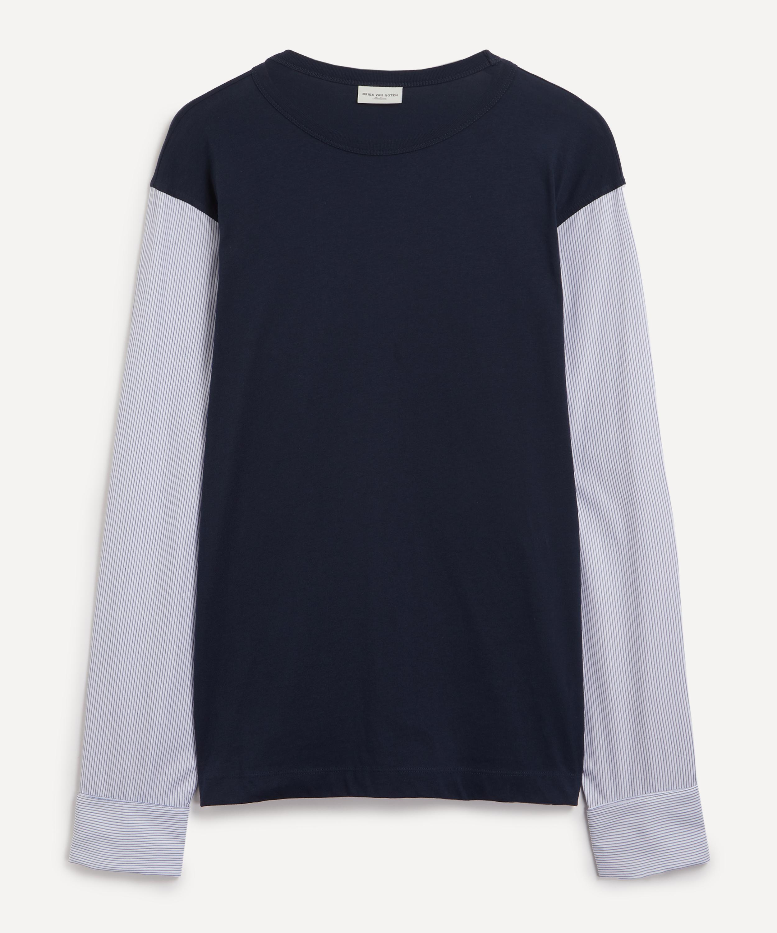 Dries Van Noten - Cuffed Long Sleeve T-Shirt image number 0