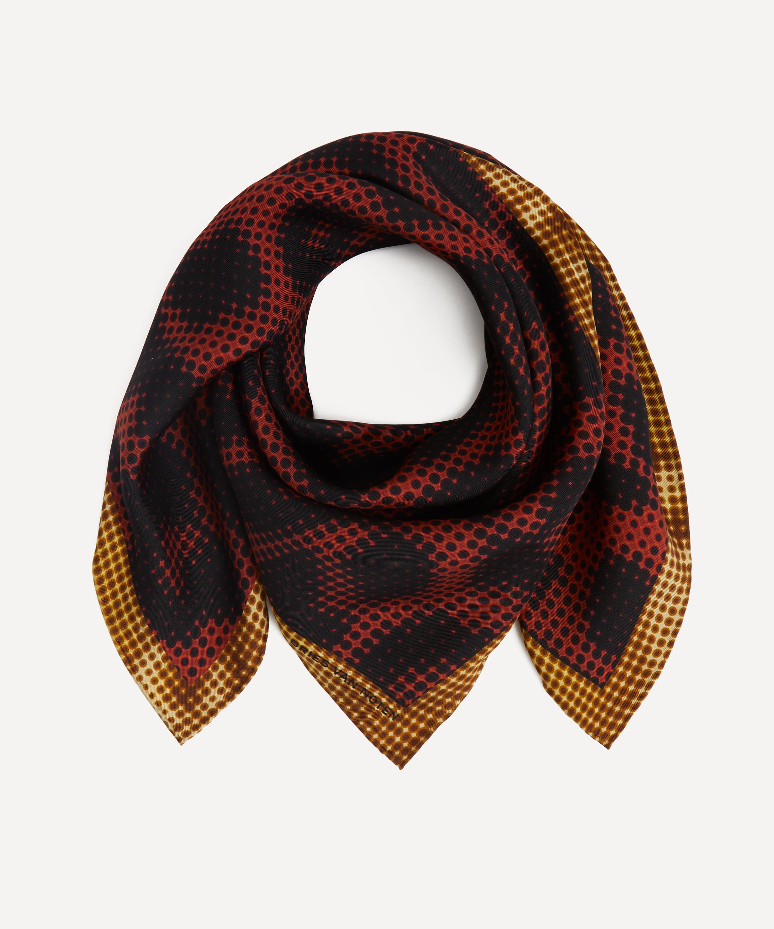 Dries Van Noten - Silk Square Scarf image number 1