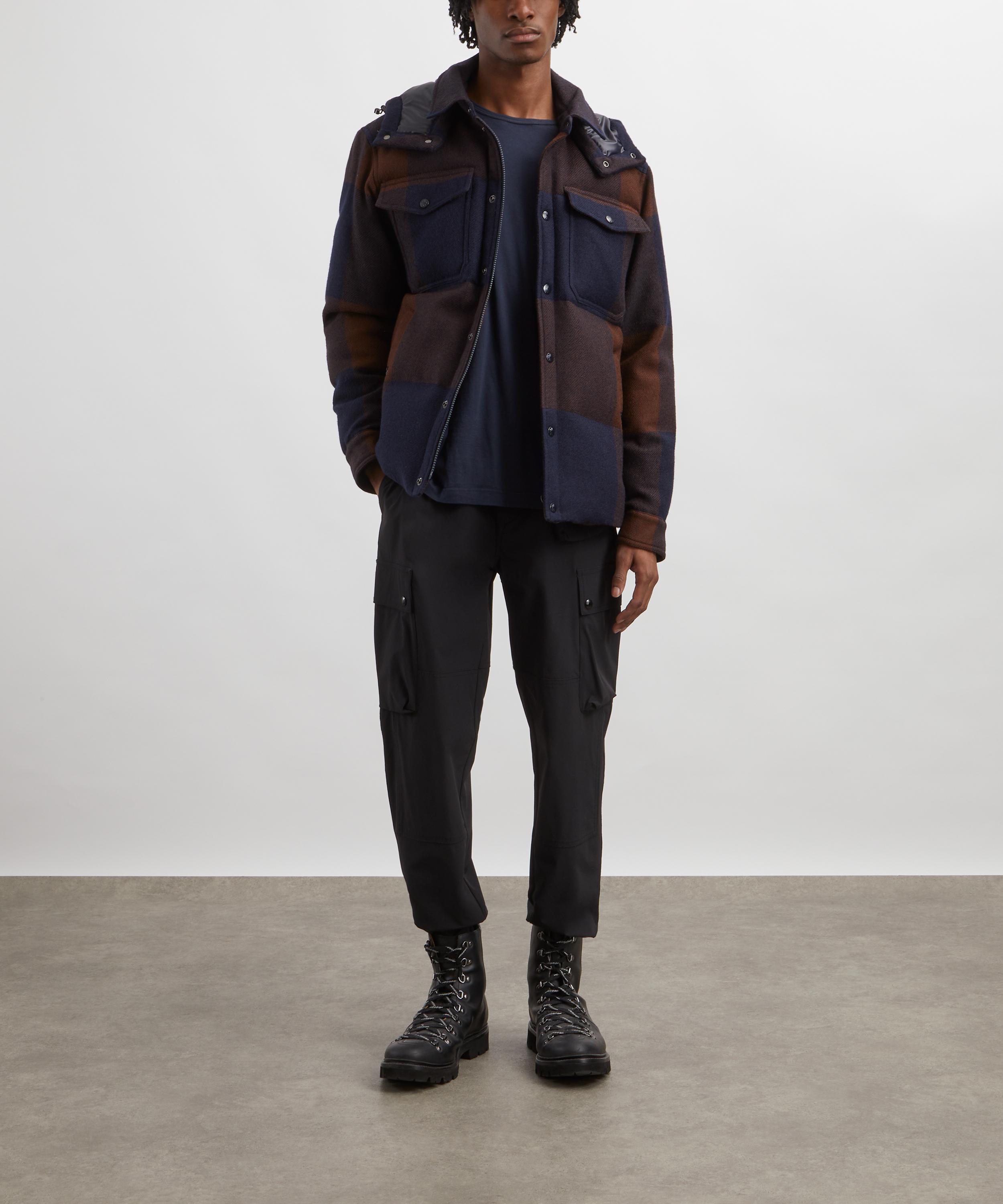 Moncler - Ladurns Hooded Wool Down Shirt Jacket image number 1