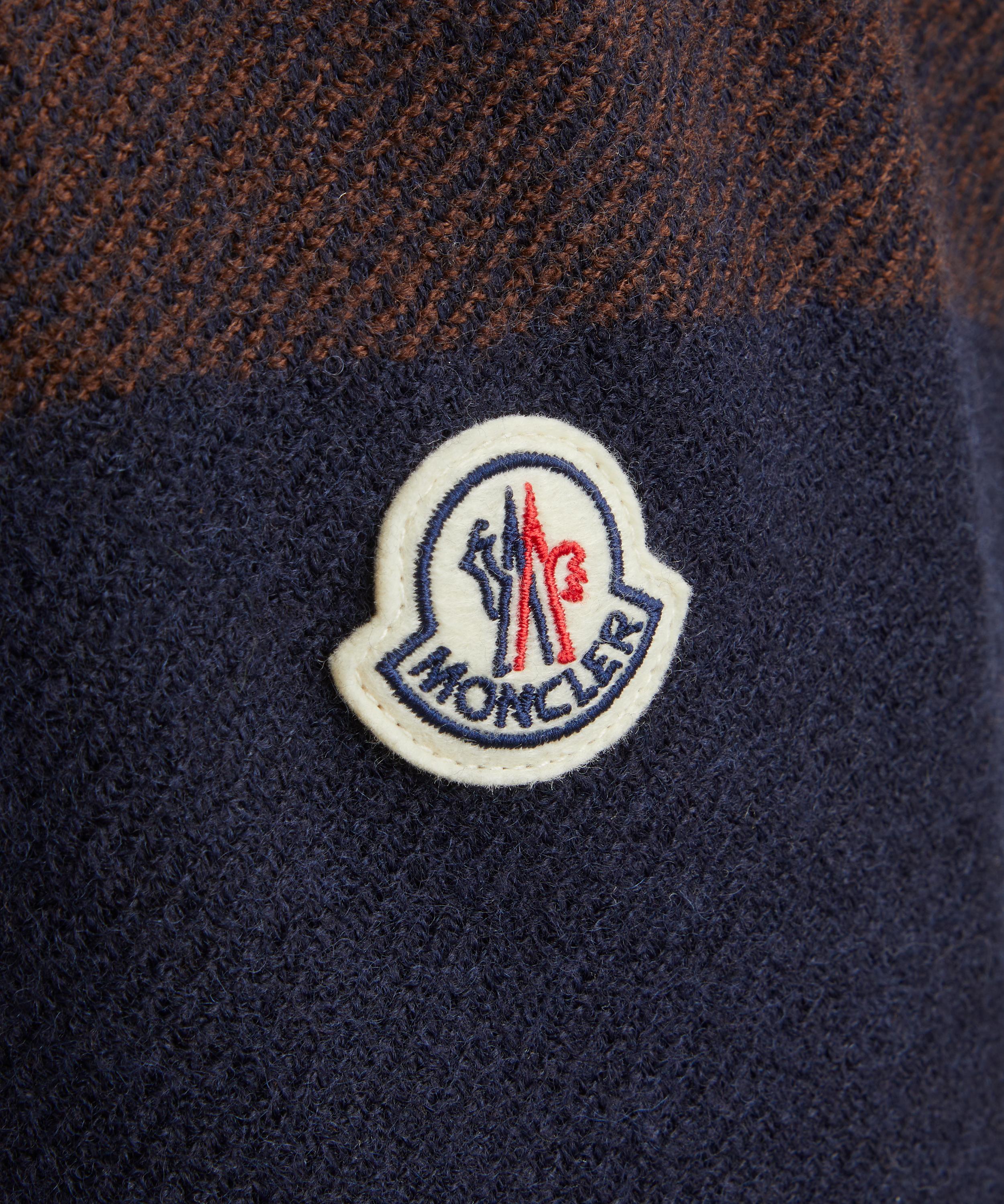 Moncler - Ladurns Hooded Wool Down Shirt Jacket image number 4