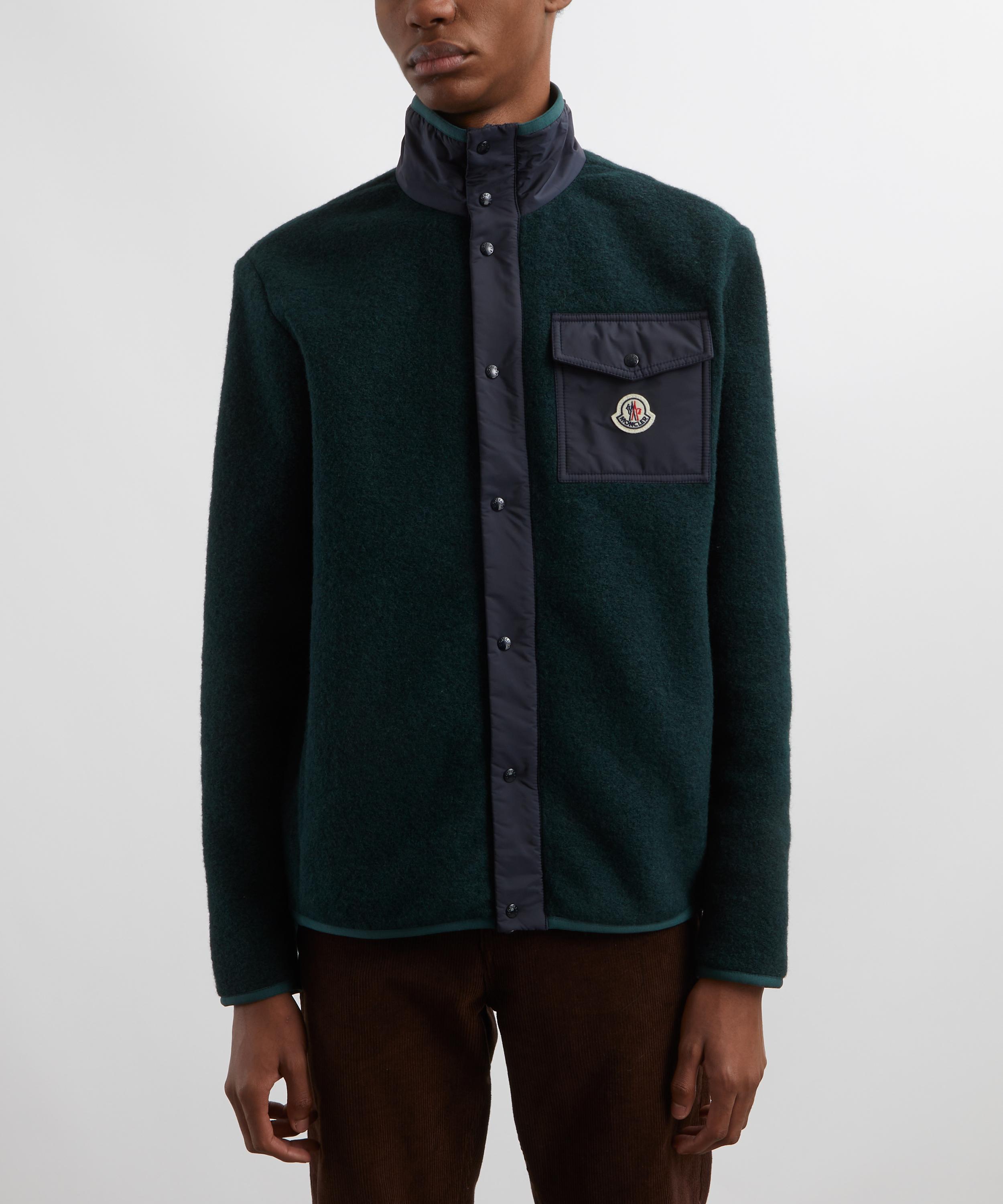 Moncler - Brushed Wool-Blend Jacket image number 2