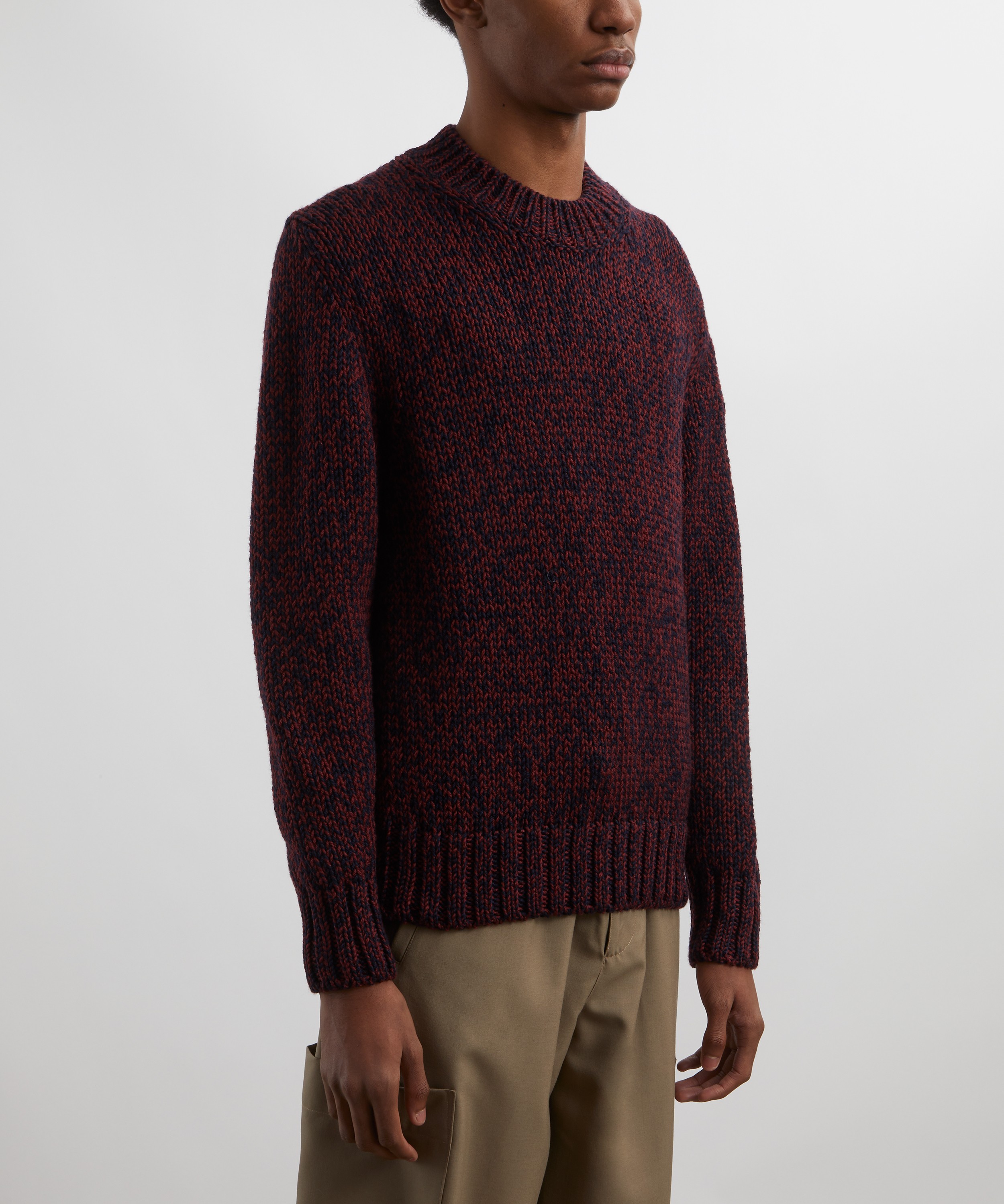 Moncler - Mouliné Wool Jumper image number 2