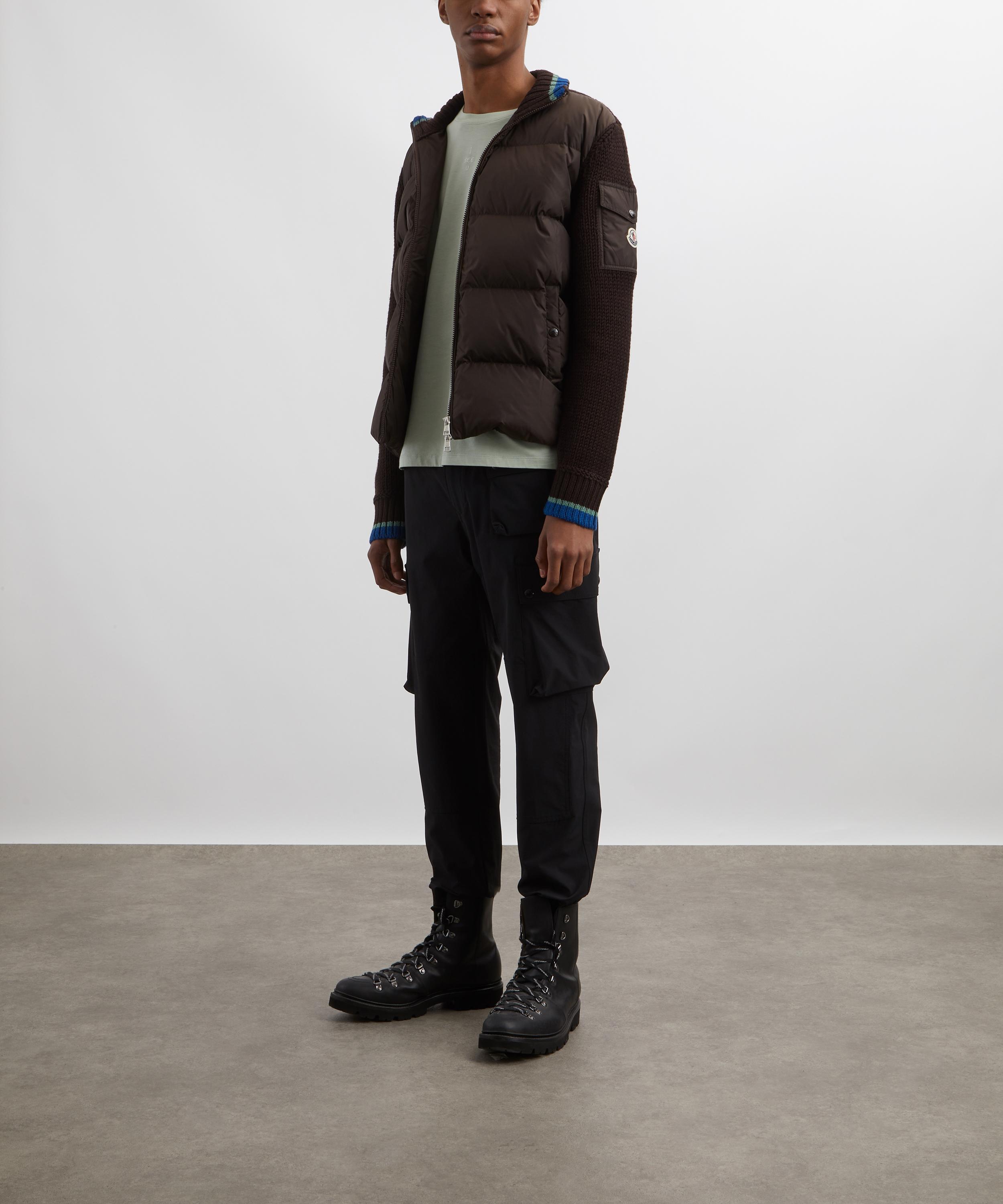 Moncler - Padded Wool Zip-Up Cardigan image number 1