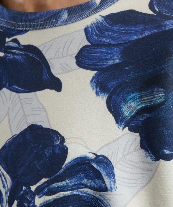 Dries Van Noten Blue Floral Bubble Sweatshirt | Liberty Dries Van Noten Blue Floral Bubble Sweatshirt | Liberty
