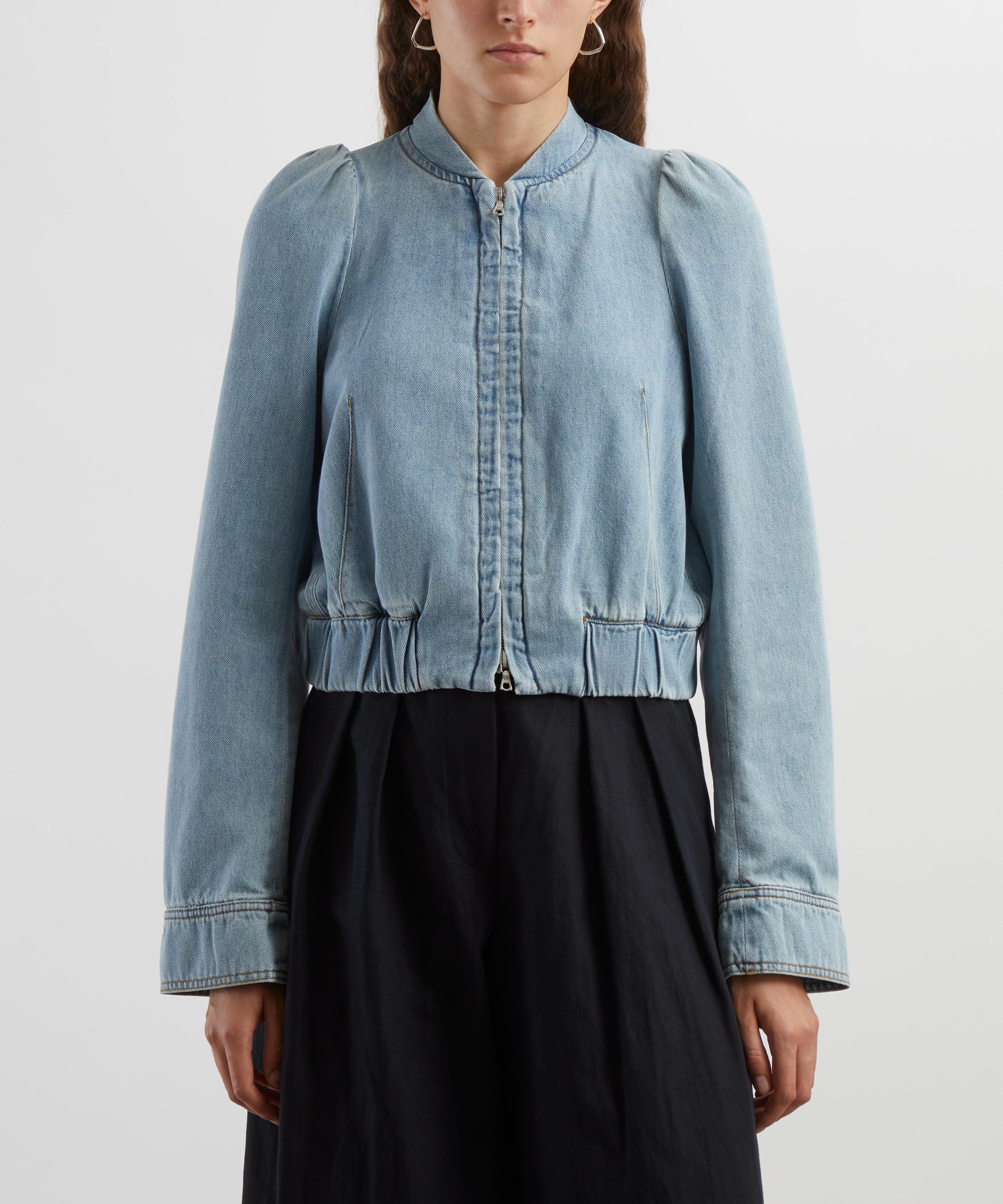 Dries Van Noten Light Denim Bomber Jacket | Liberty