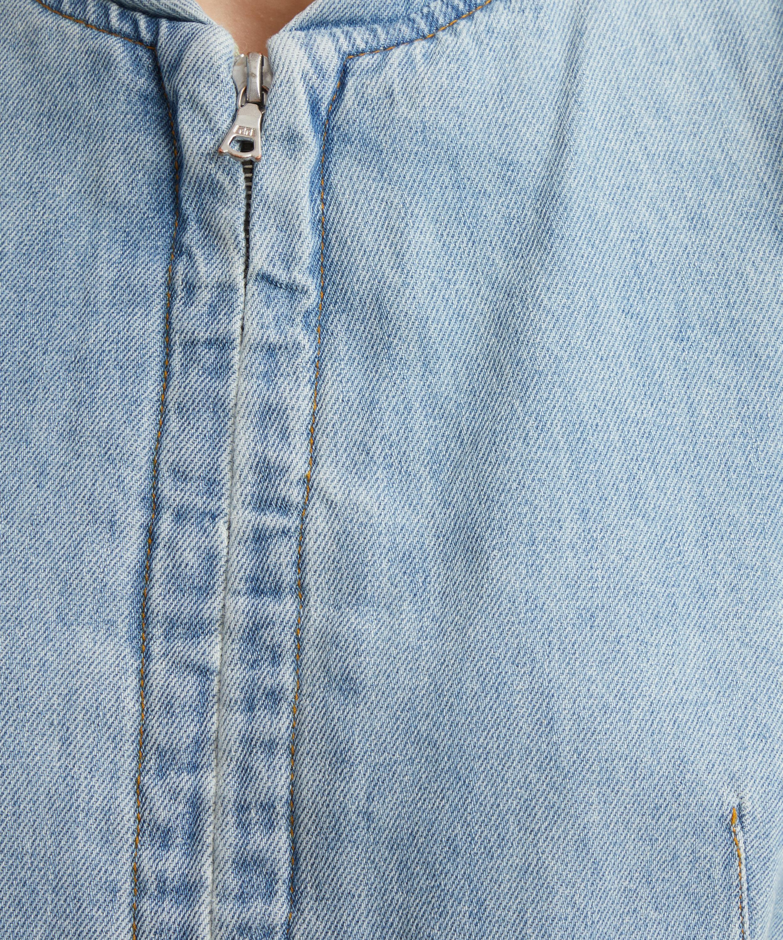 Dries Van Noten Light Denim Bomber Jacket | Liberty