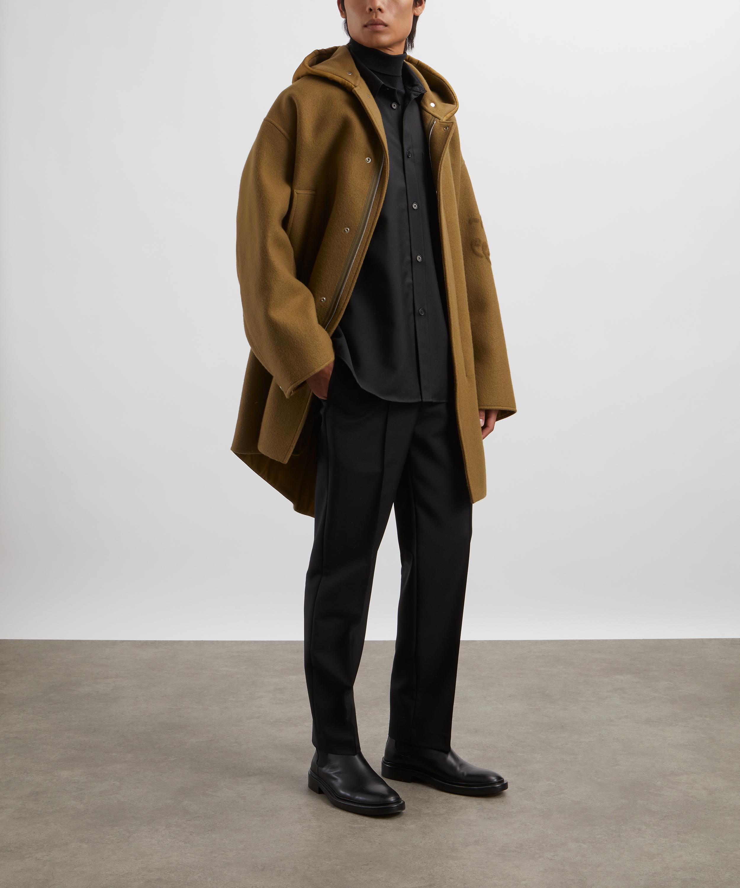 Jil Sander - Wool Hooded Parka Coat image number 1