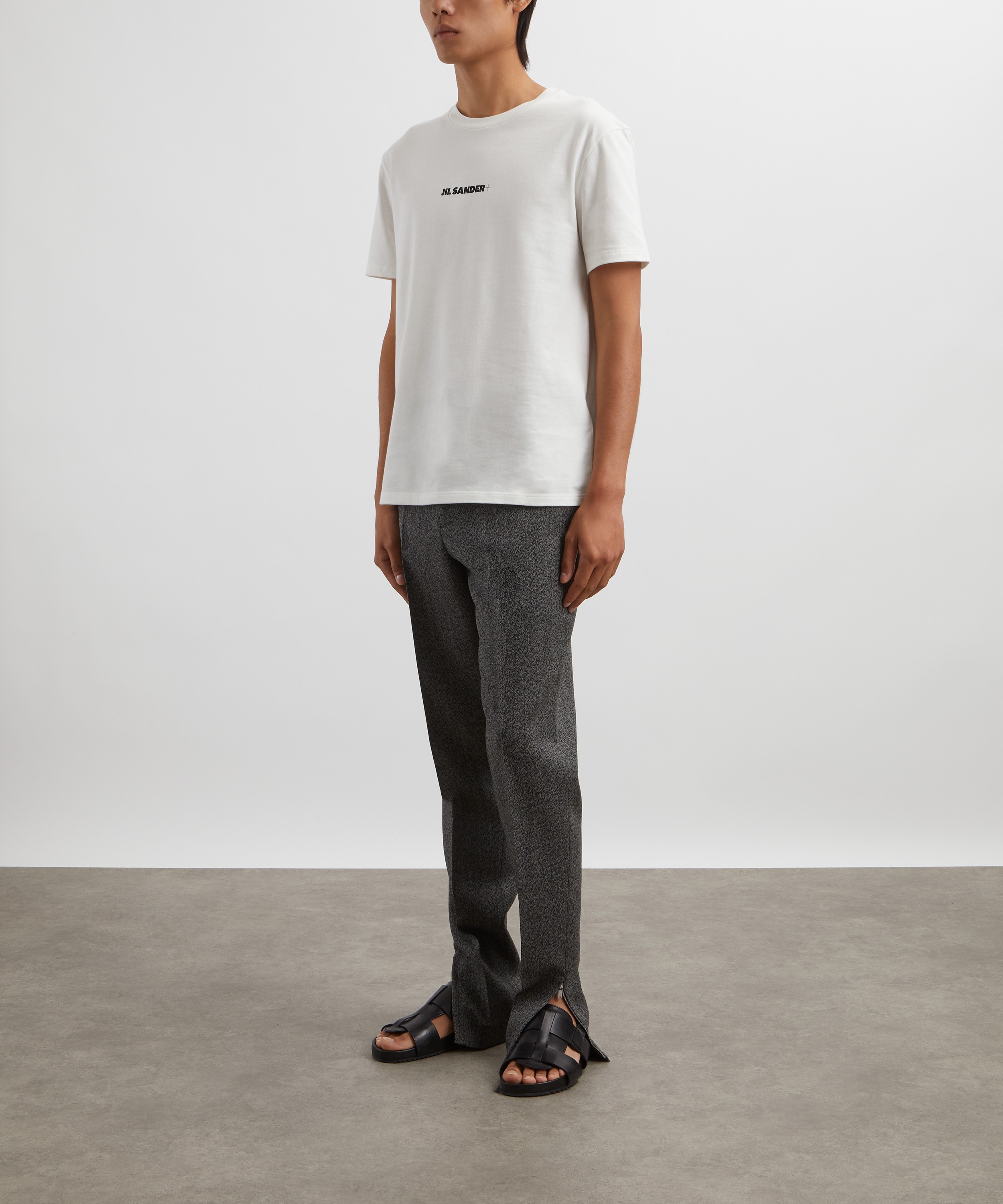 Jil Sander - Logo Crew Neck T-Shirt image number 1