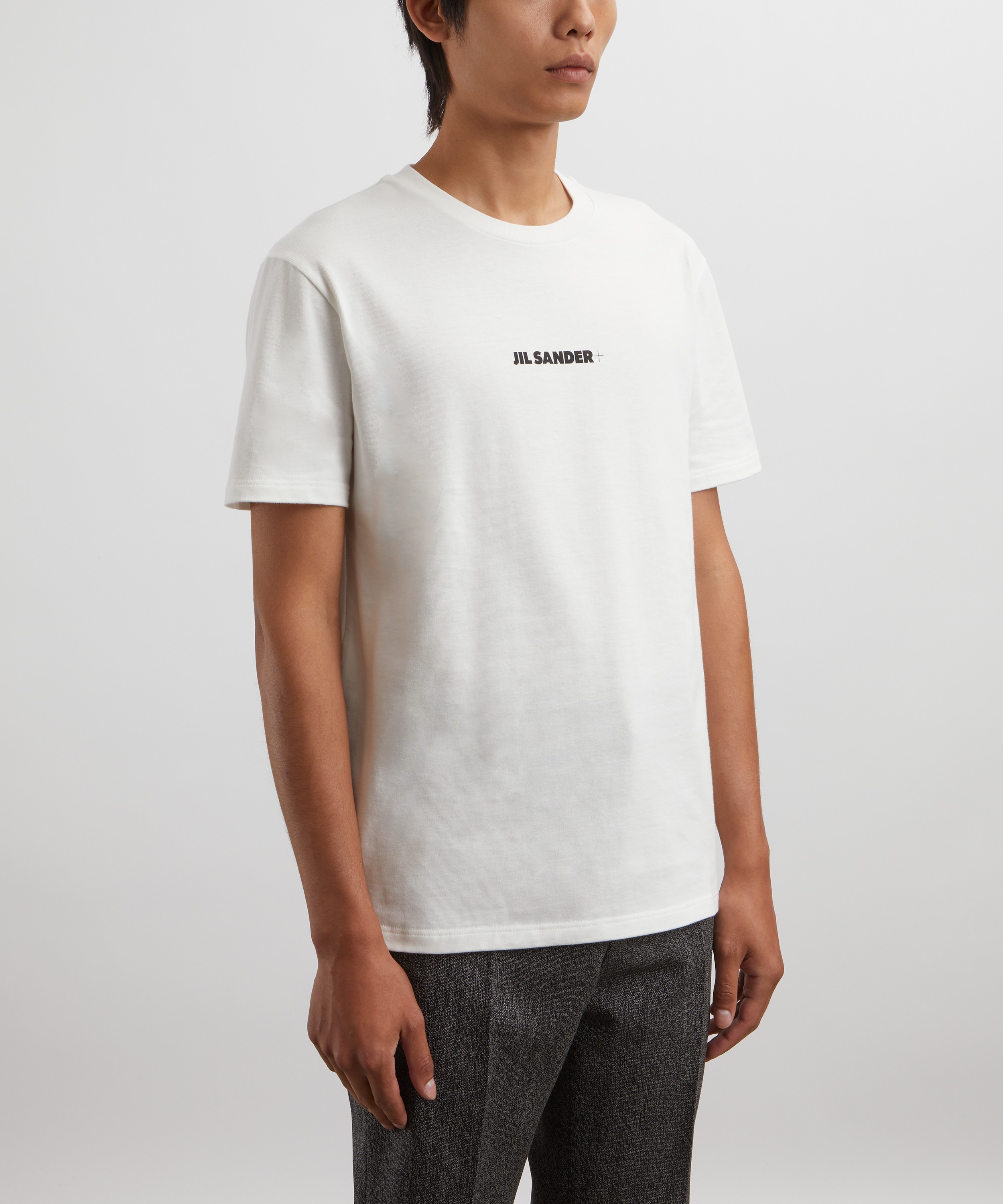 Jil Sander - Logo Crew Neck T-Shirt image number 2