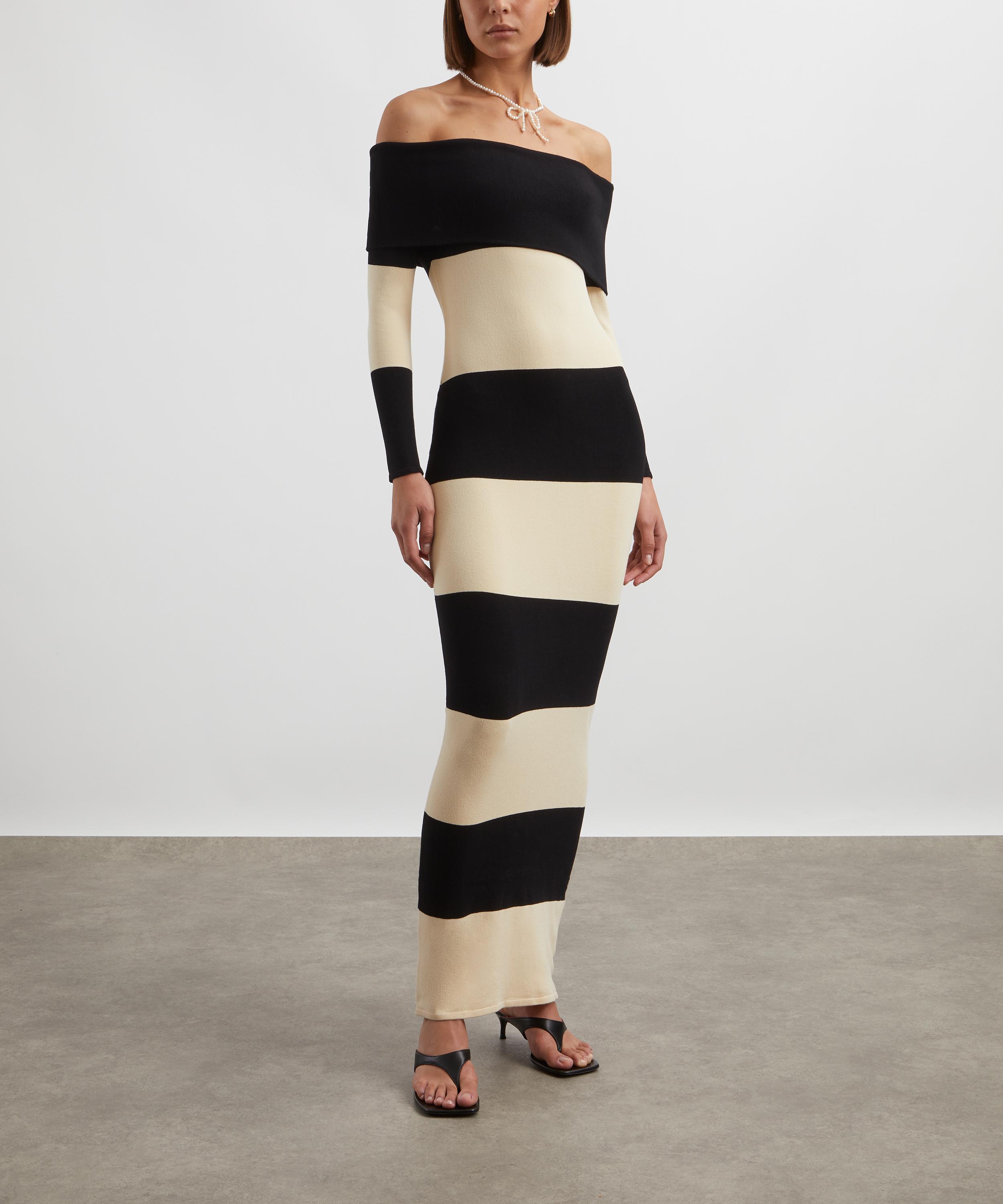 Posse - Theo Otis Black Stripe Dress image number 1