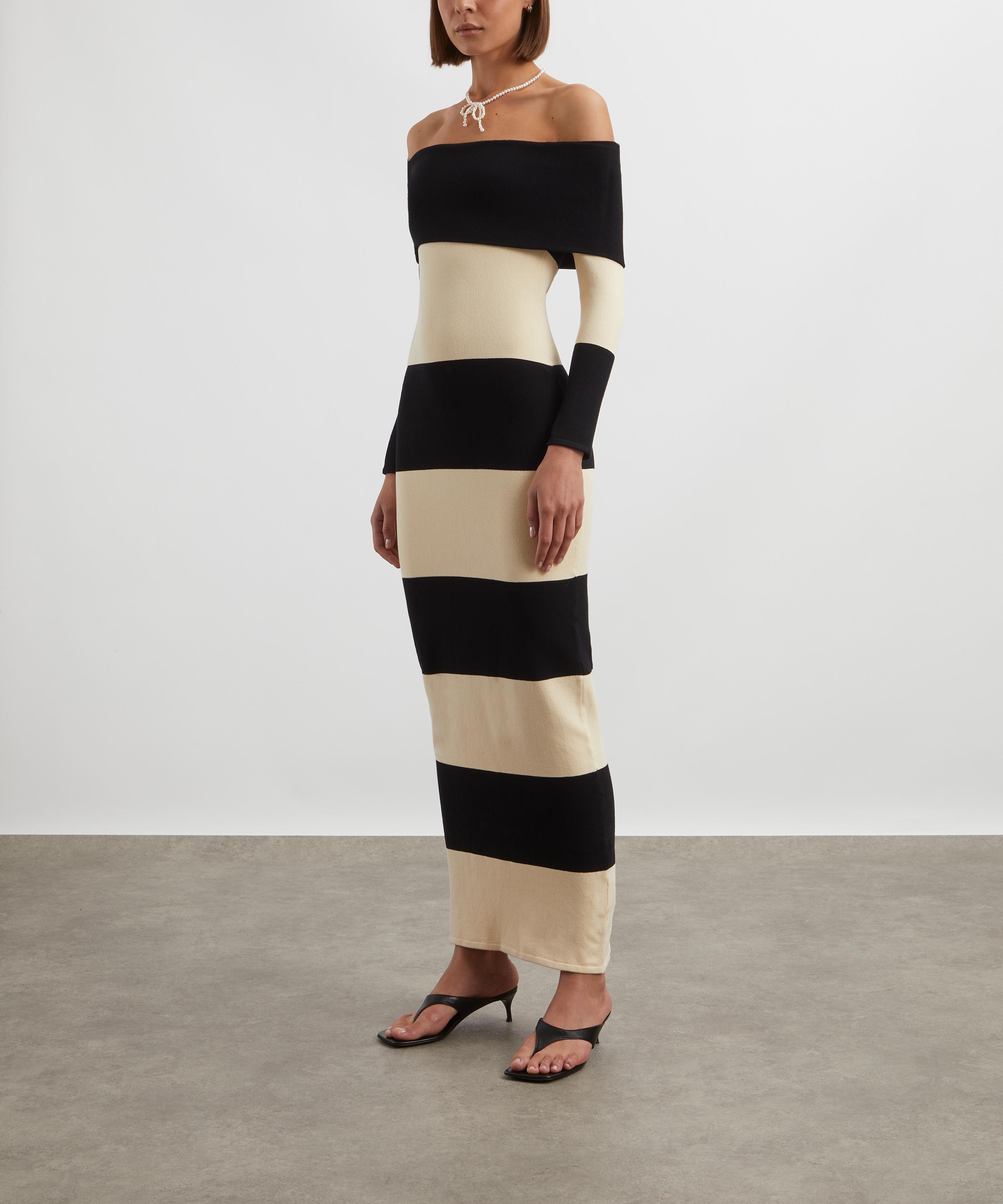 Posse - Theo Otis Black Stripe Dress image number 2