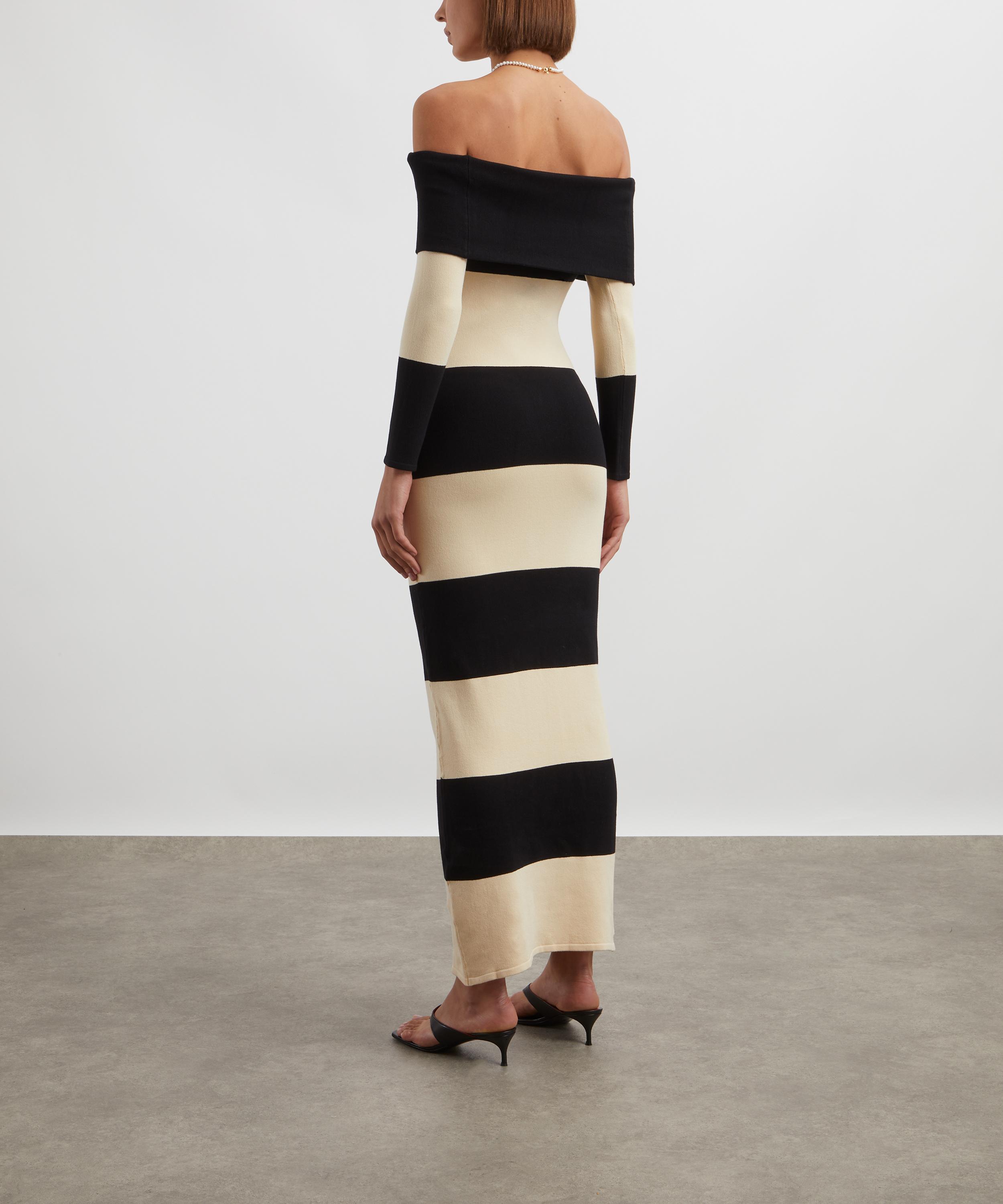 Posse - Theo Otis Black Stripe Dress image number 3