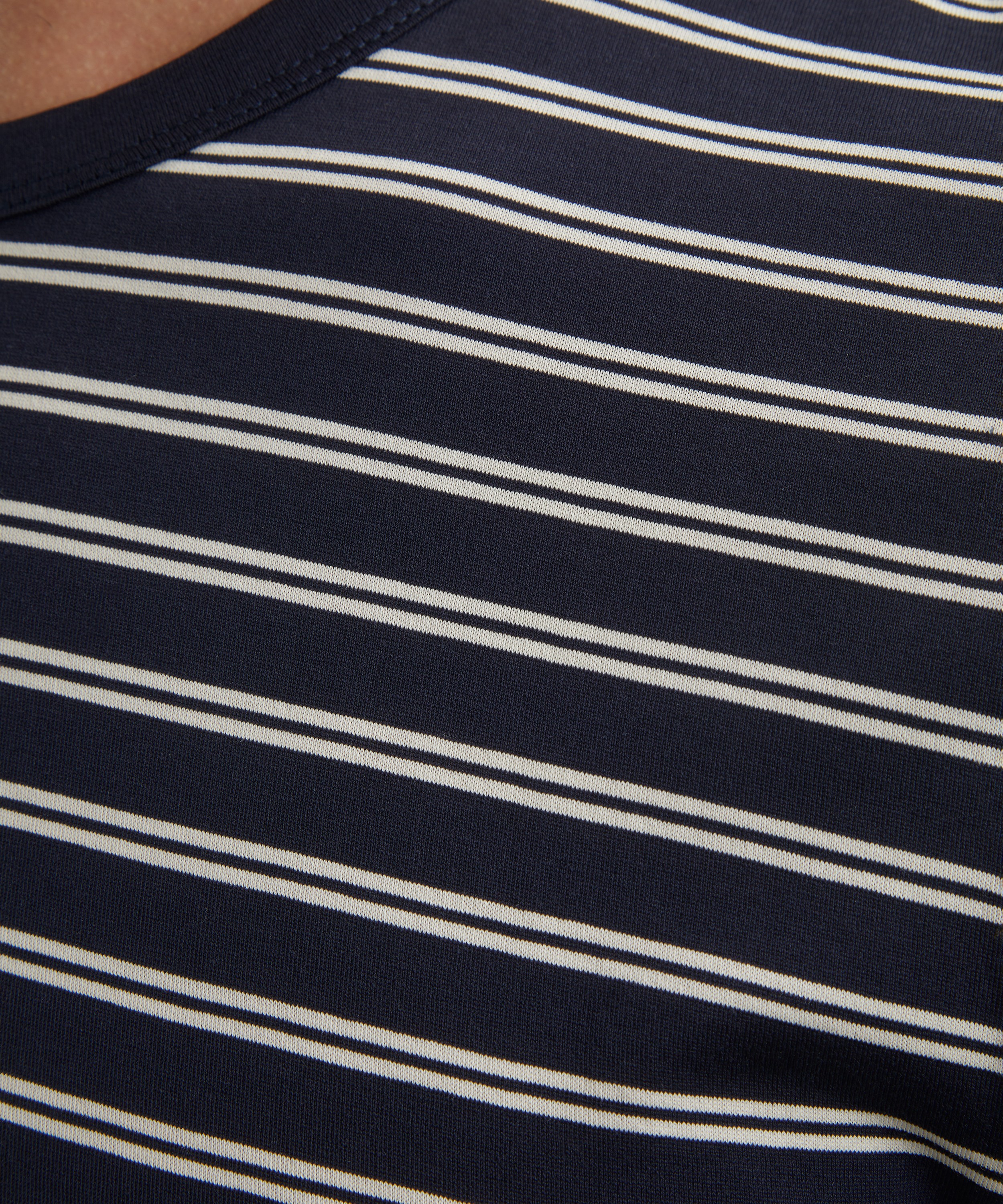 Sunspel - Classic Tramline Stripe T-Shirt image number 4