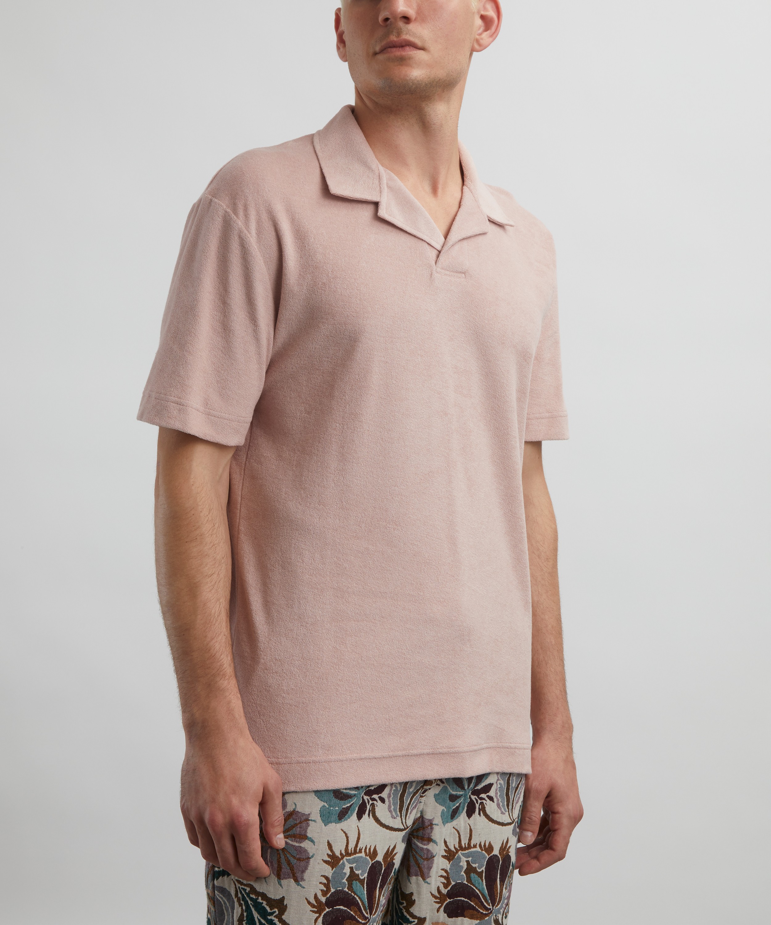 Sunspel - Towelling Polo Shirt image number 2