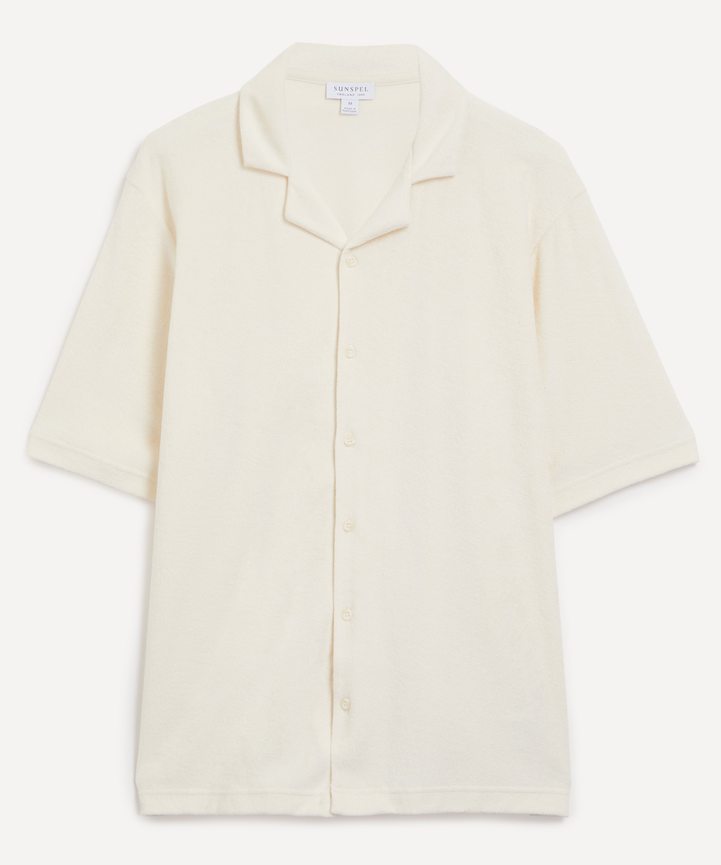 Sunspel - Towelling Camp Collar Shirt