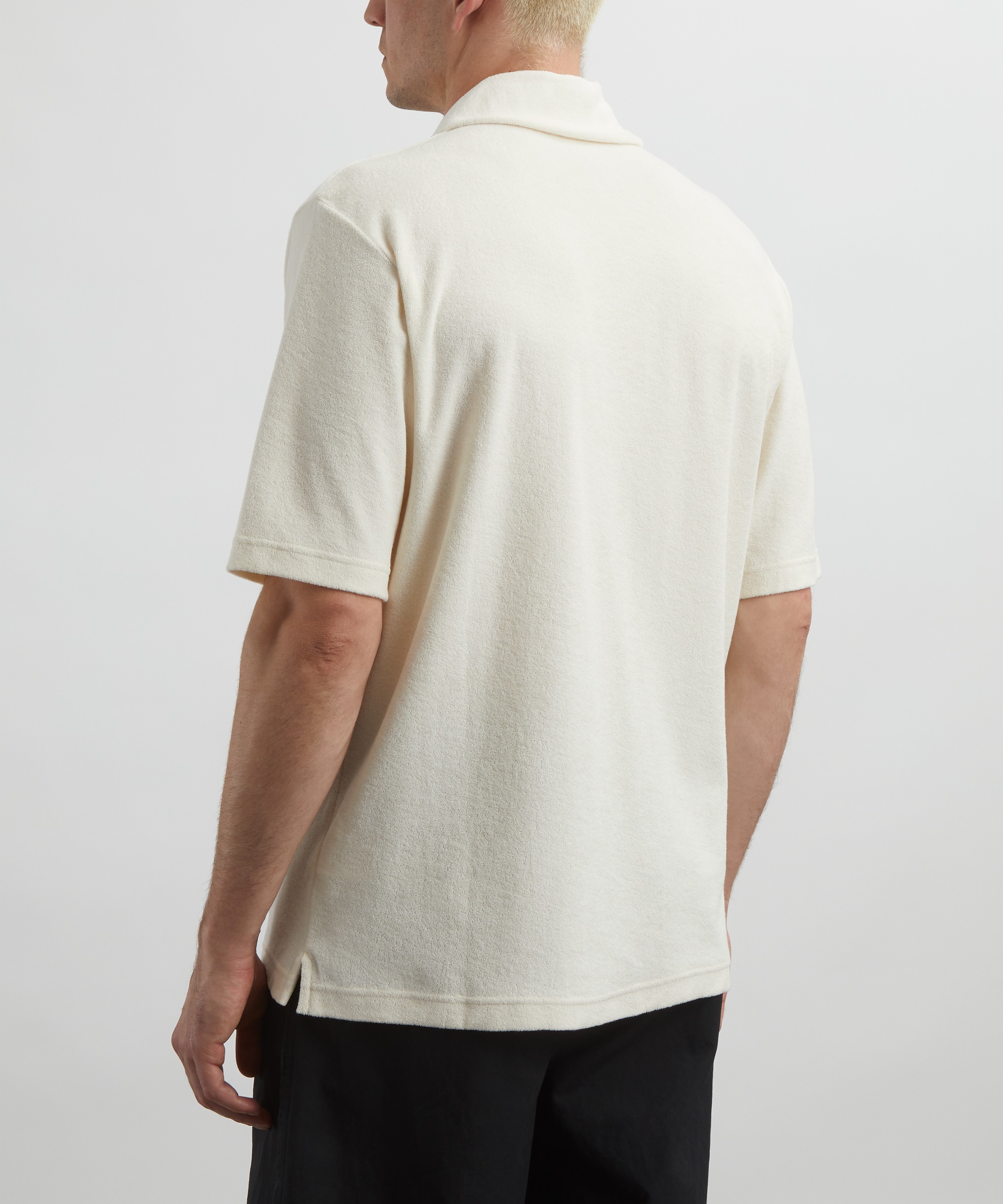 Sunspel - Towelling Camp Collar Shirt image number 3