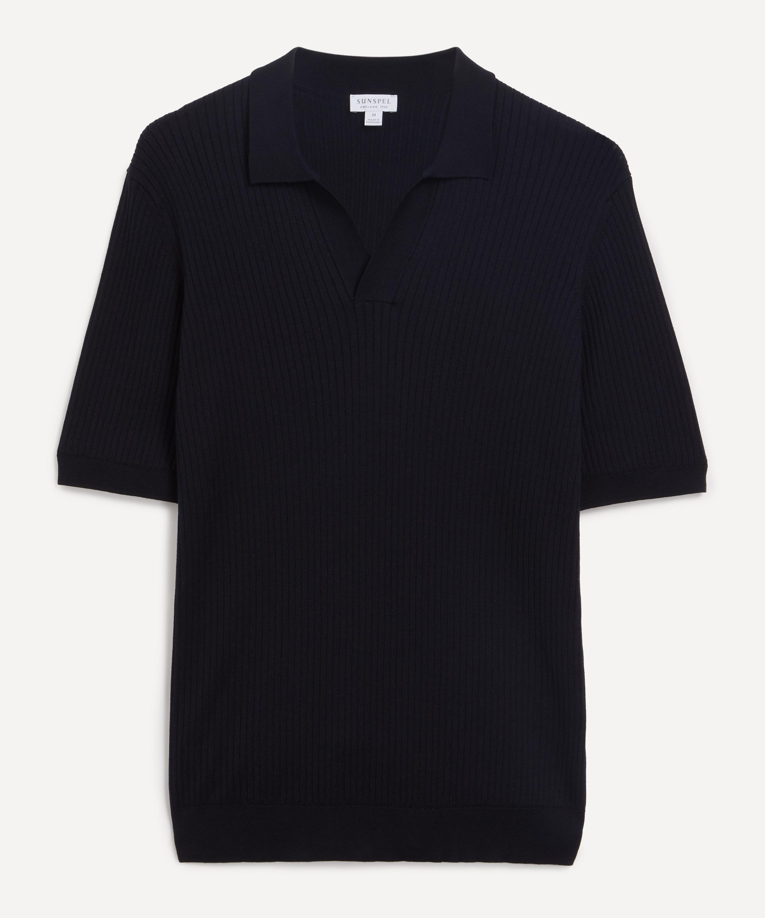 Sunspel - Fine Rib Polo Shirt image number 0