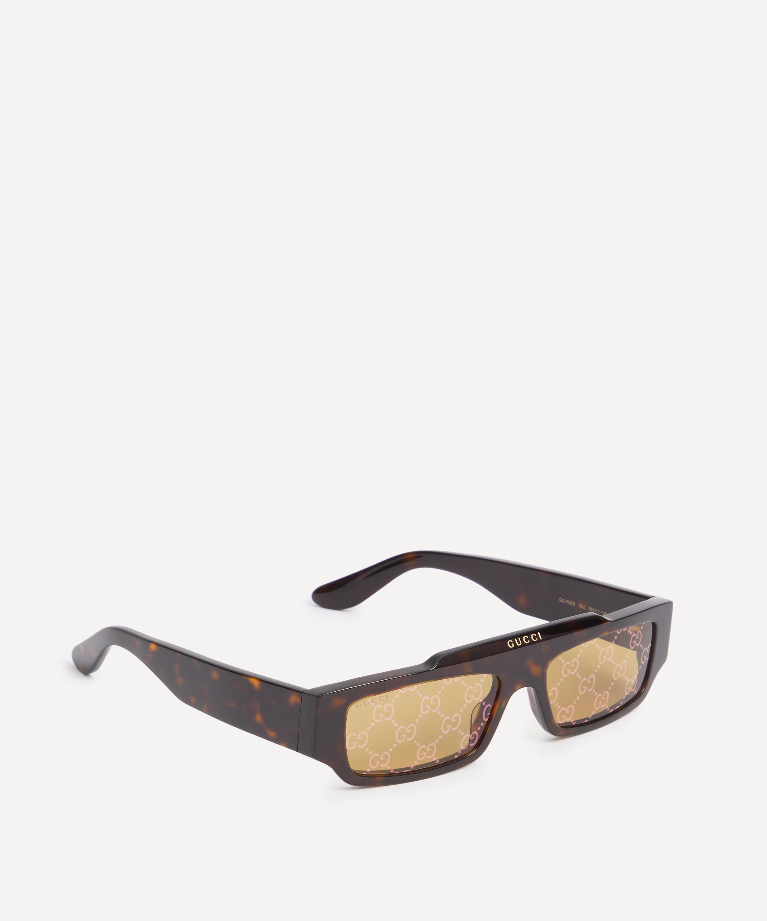 Gucci - Rectangle Monogram Lense Sunglasses image number 1