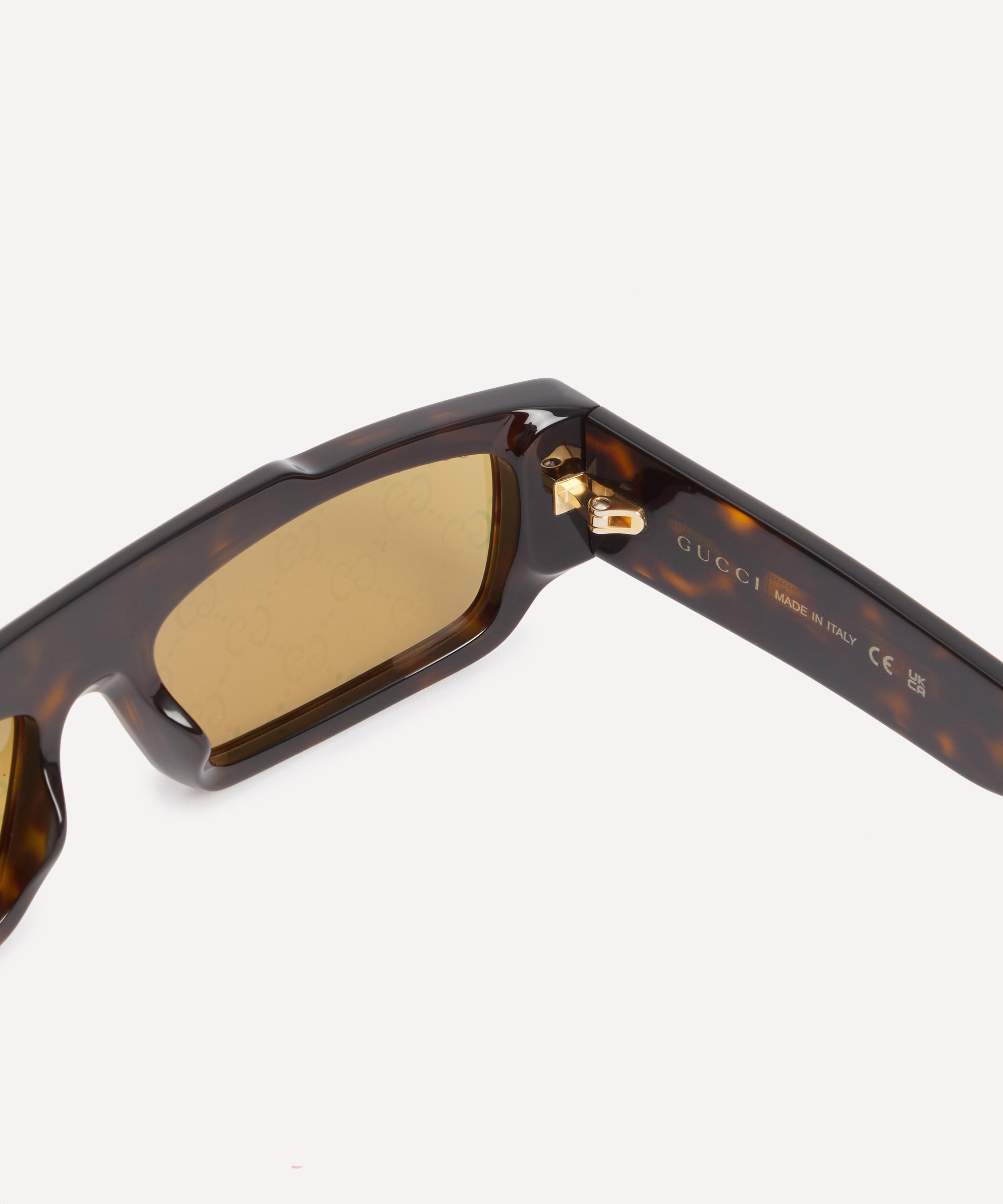 Gucci - Rectangle Monogram Lense Sunglasses image number 2