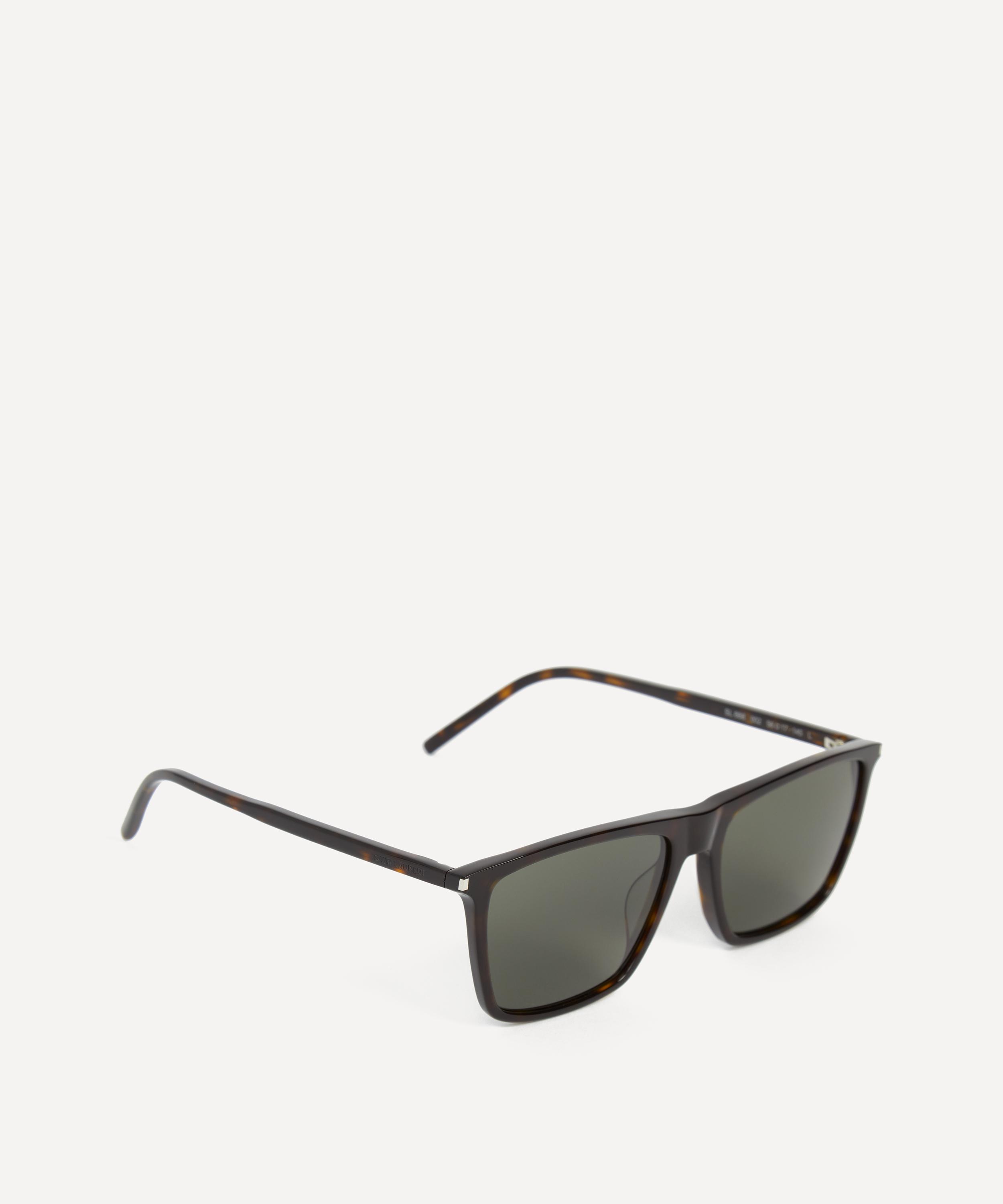 Saint Laurent - Square Flat Browline Sunglasses image number 1